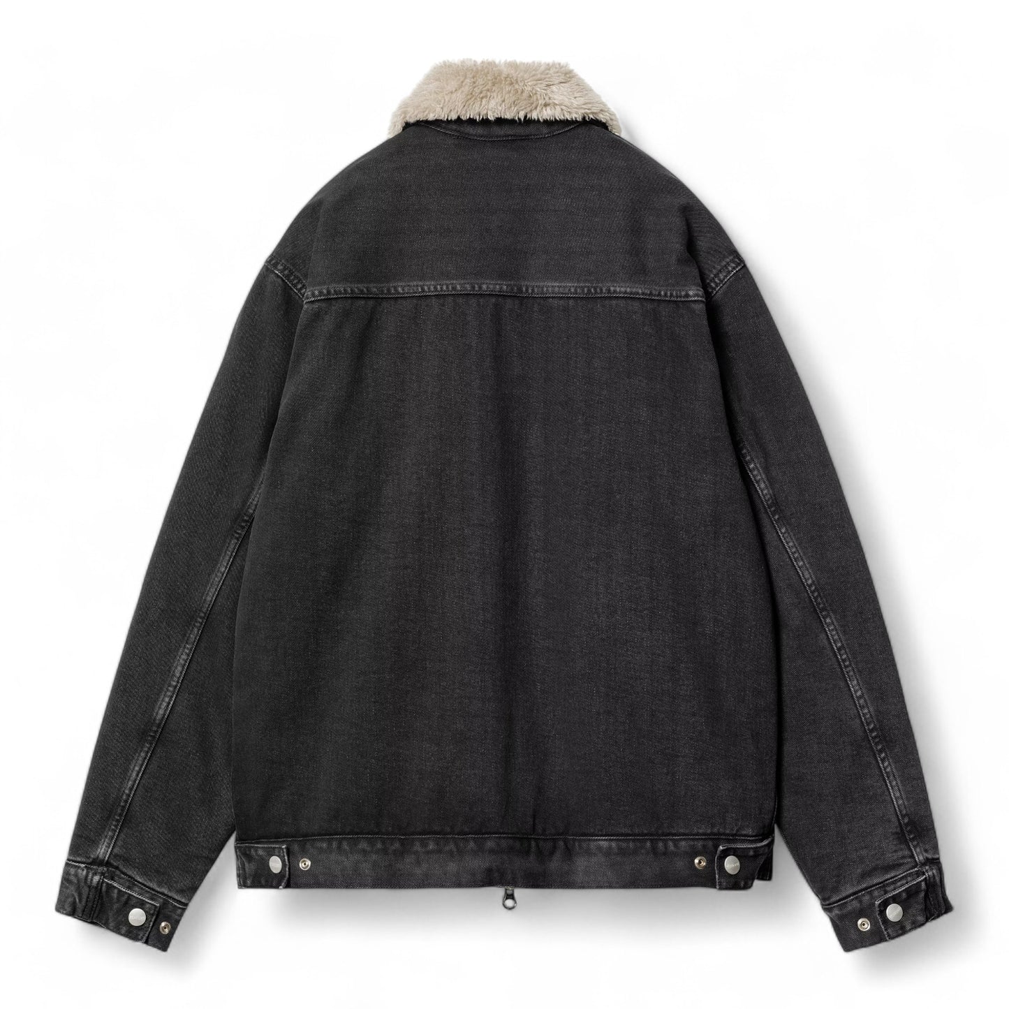 Carhartt Wip Herald Jacket - Black/Wall Stone Washed Francis Concept