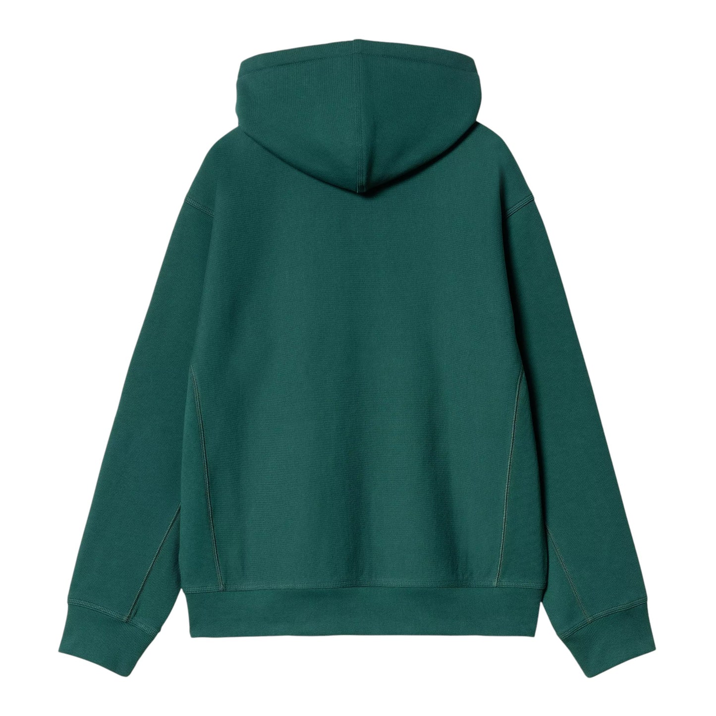 Carhartt Wip Hooded American Script Sweat - Malachite