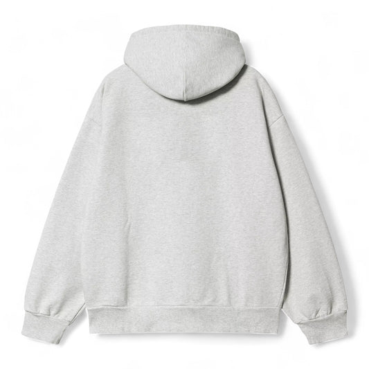 Carhartt Wip Hooded Sweat - Ash Heather / Duck Blue Francis Concept