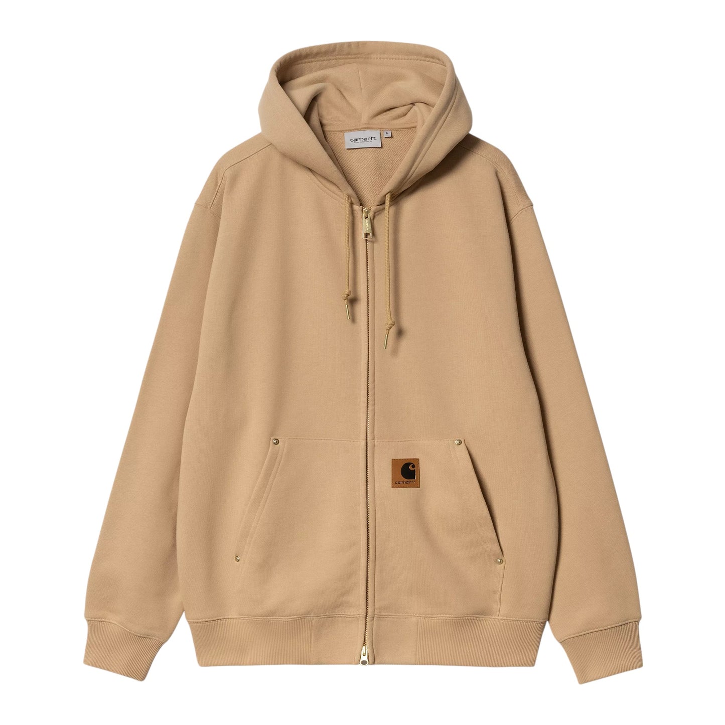 Carhartt Wip Hooded Eldon Sweat Jacket - Dusty H Brown