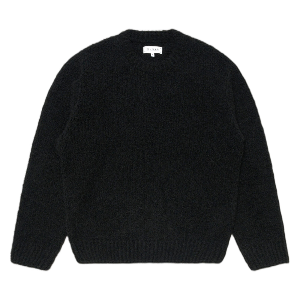 Maglione Edwin Dun Textured Sweater - Black