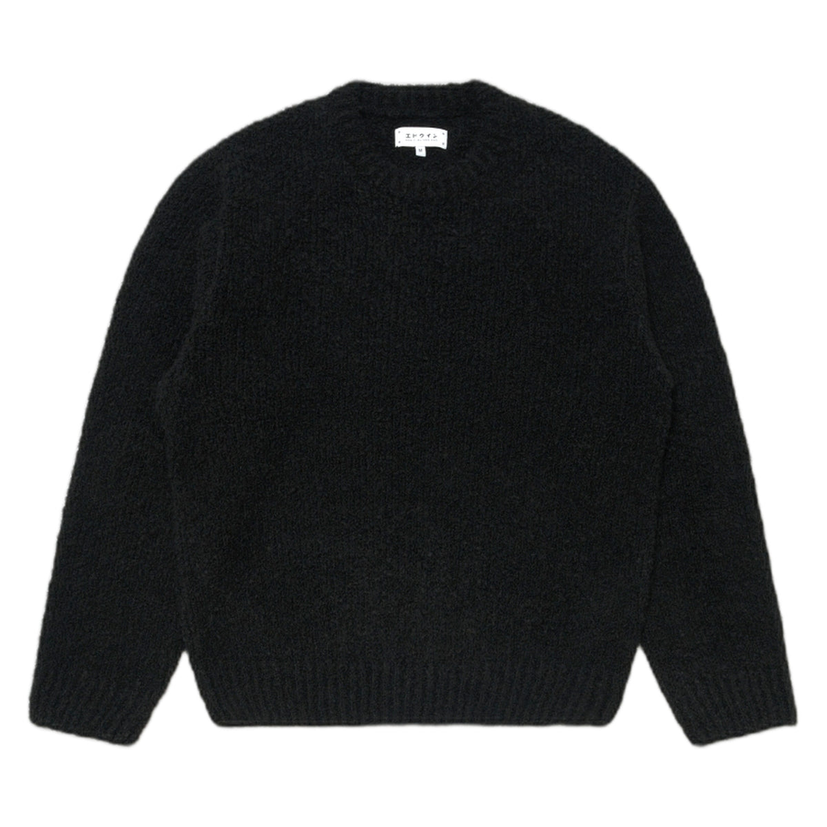 Maglione Edwin Dun Textured Sweater - Black