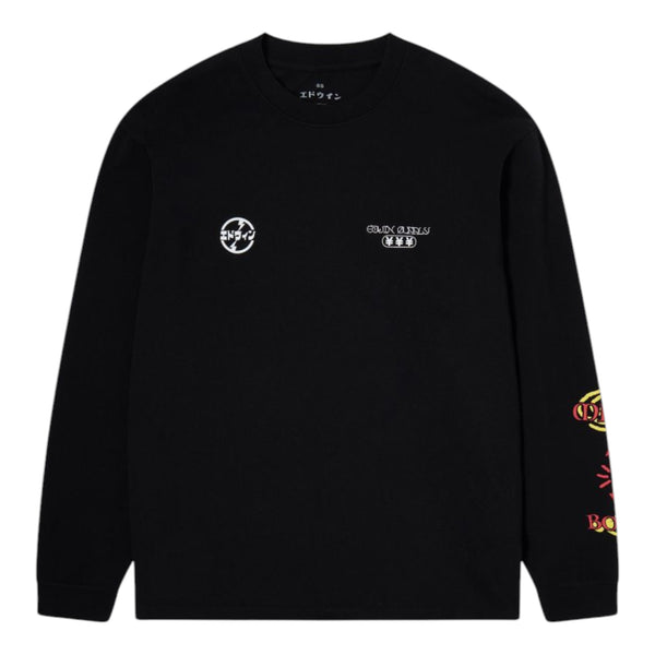 Longsleeve Edwin Pachinko TS LS - Black