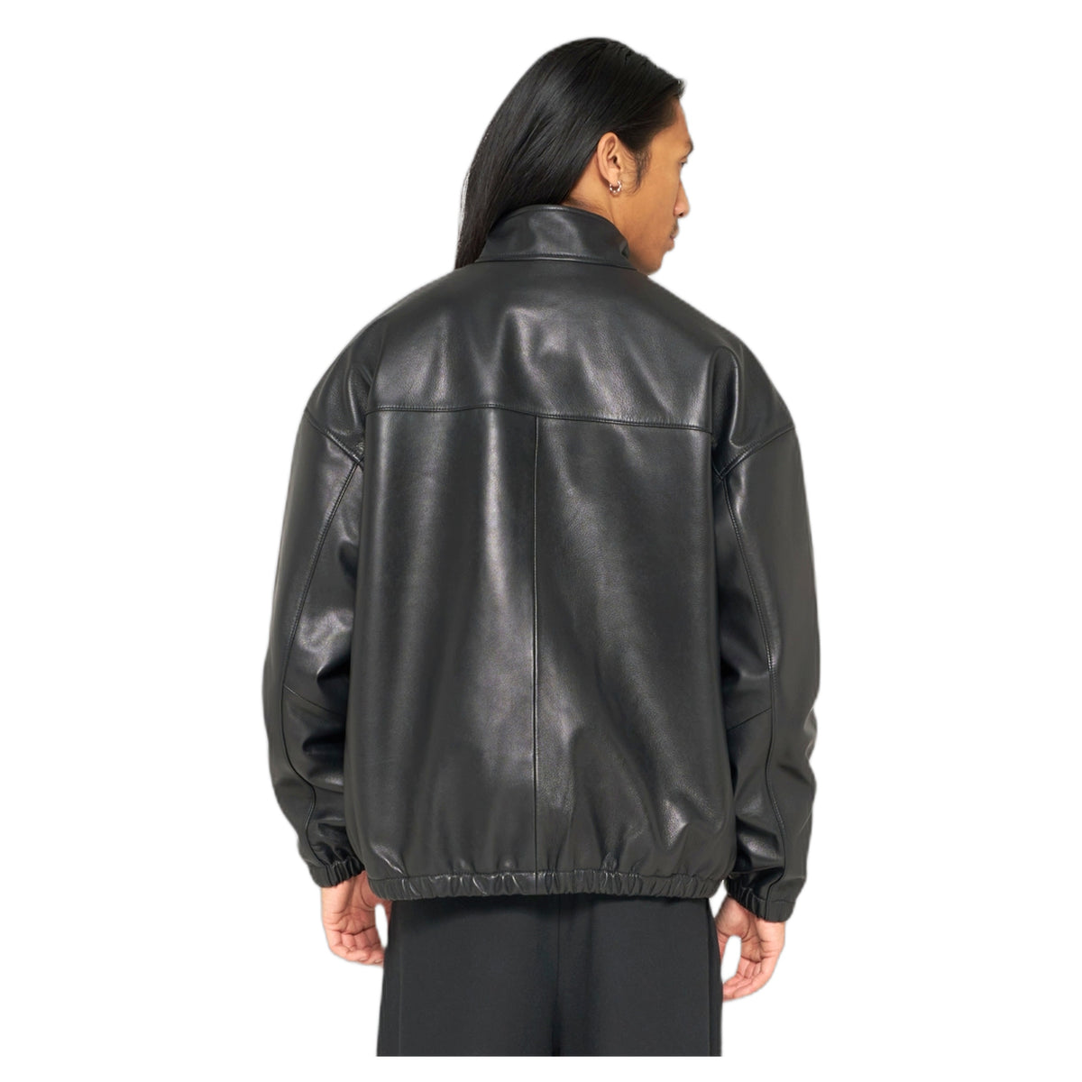 Giacca Edwin In Pelle Fury Jacket - Black