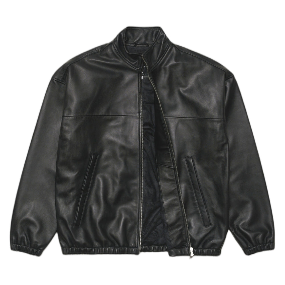 Giacca Edwin In Pelle Fury Jacket - Black