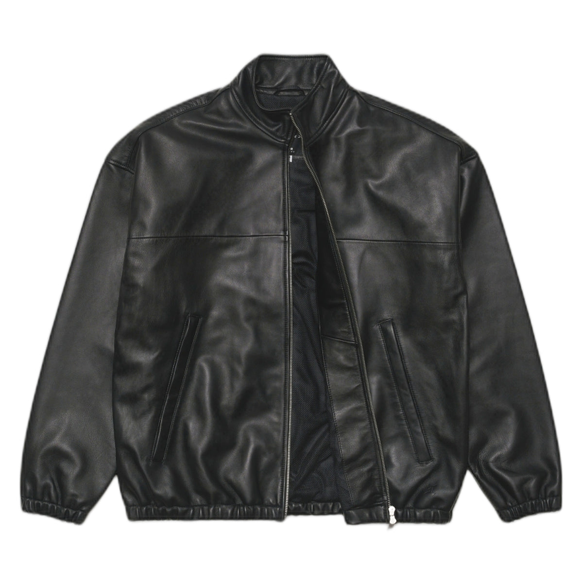 Giacca Edwin In Pelle Fury Jacket - Black