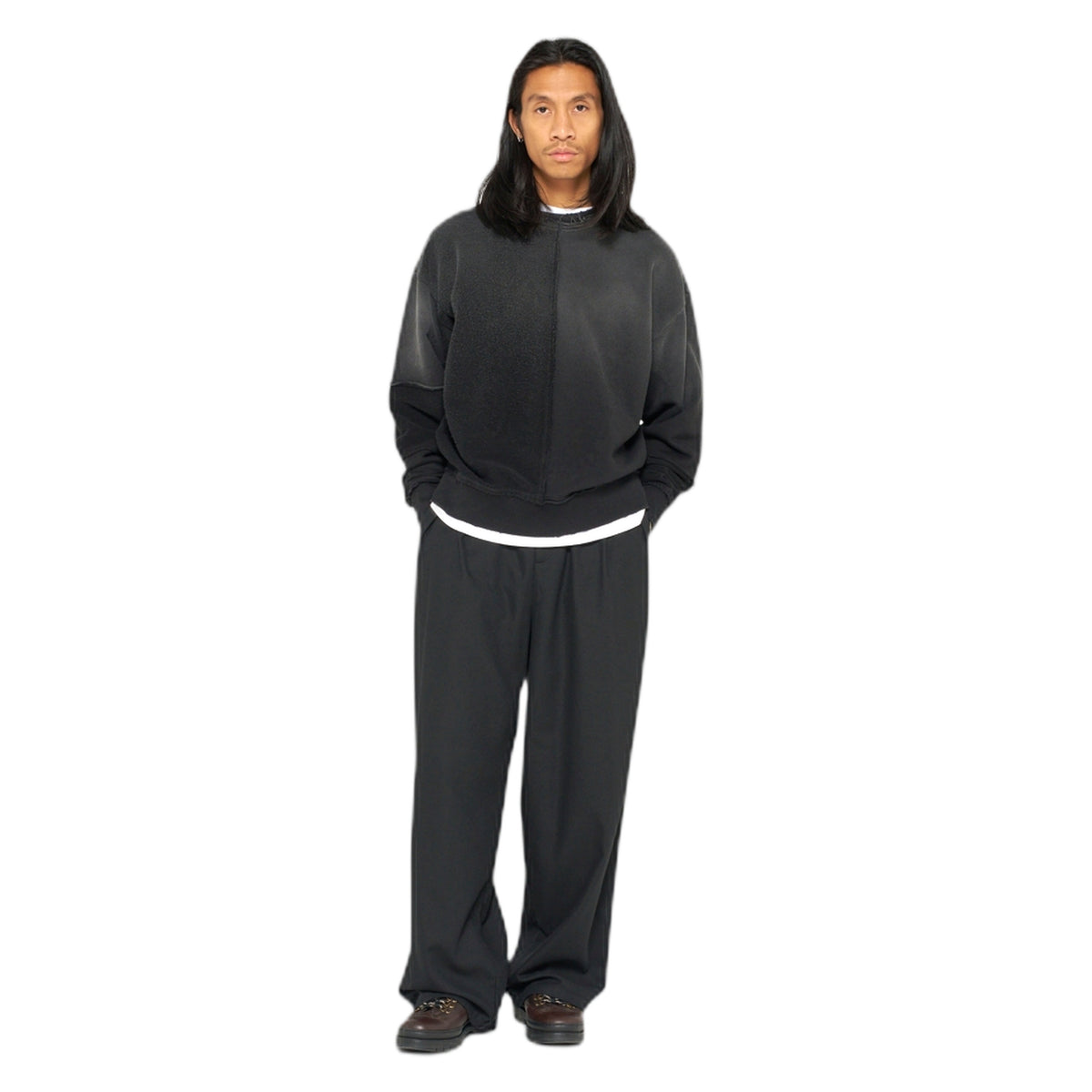 Felpa Edwin Bluff Sweat - Black