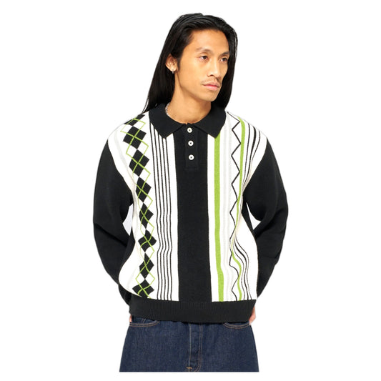 Maglione Edwin Tulla Polo - Black