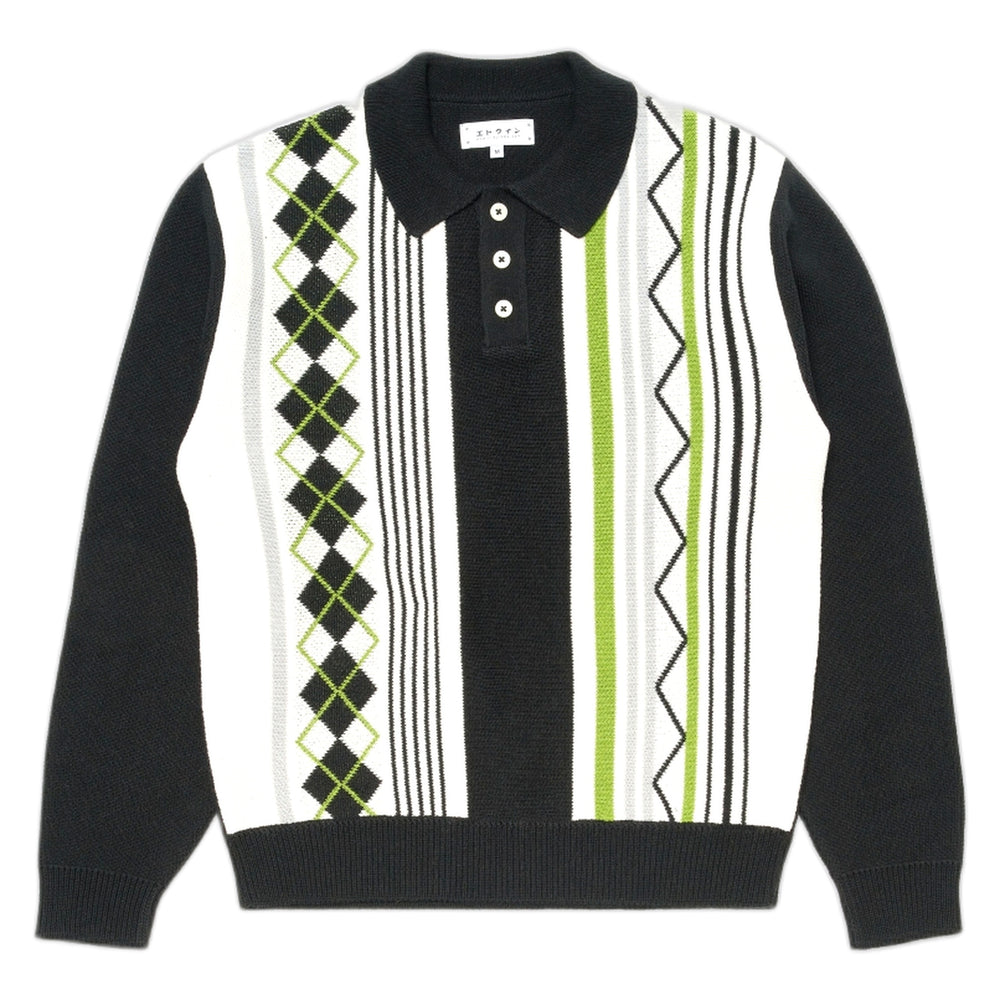 Maglione Edwin Tulla Polo - Black