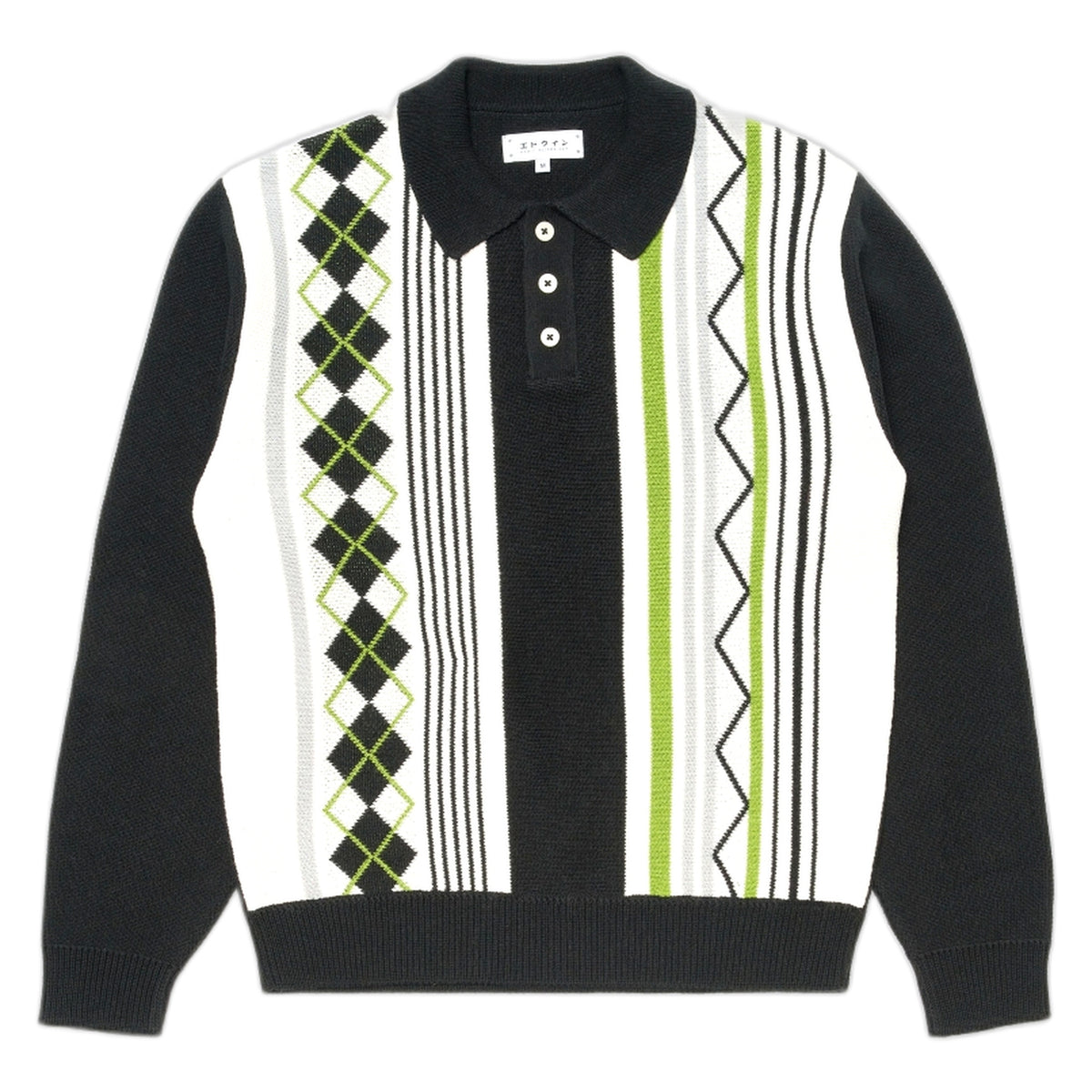 Maglione Edwin Tulla Polo - Black