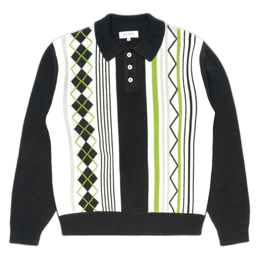 Maglione Edwin Tulla Polo - Black