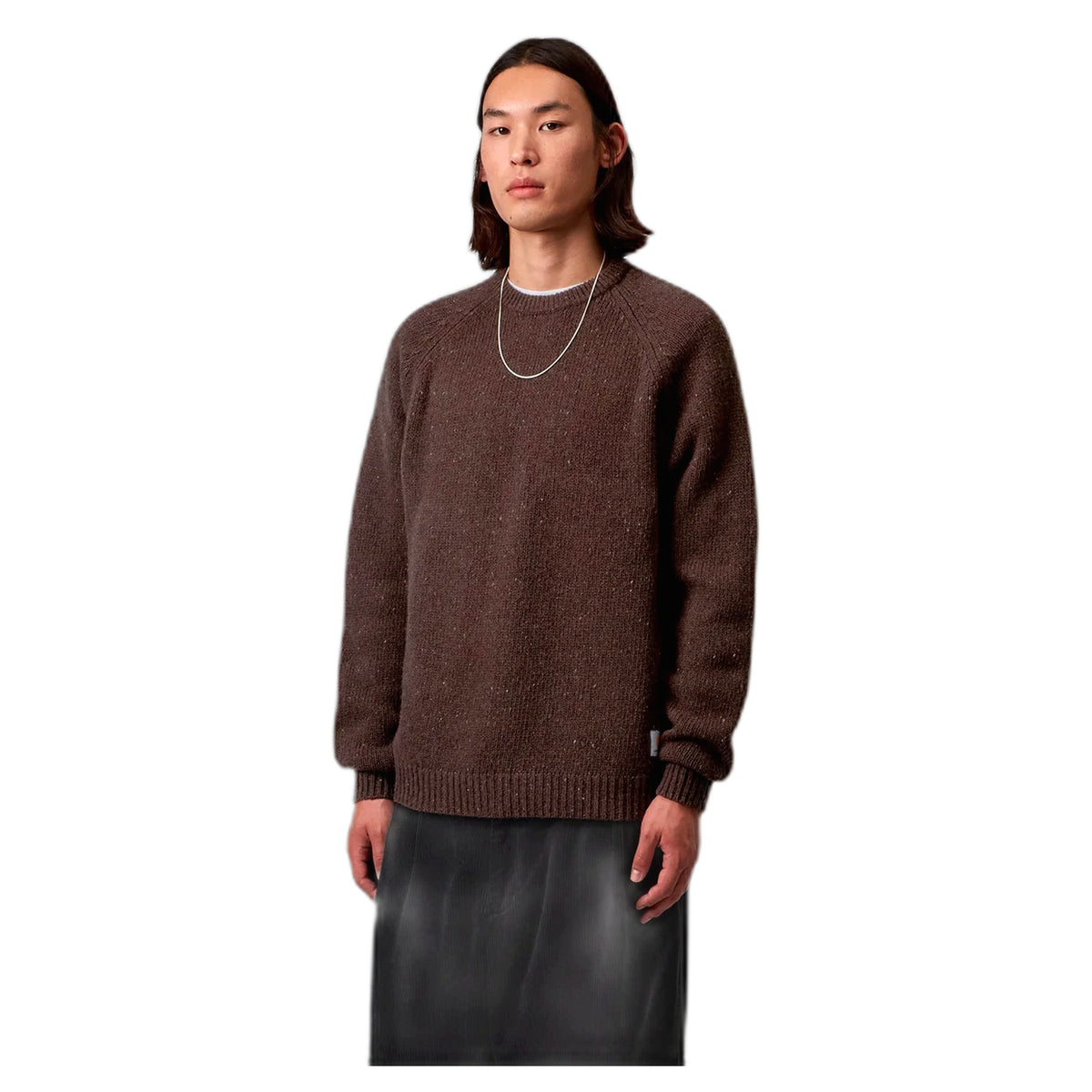 Maglione Carhartt Wip Anglistic Sweater - Speckled Tobacco
