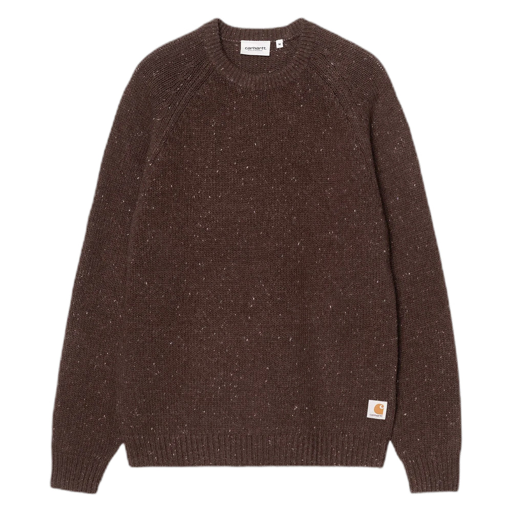 Maglione Carhartt Wip Anglistic Sweater - Speckled Tobacco