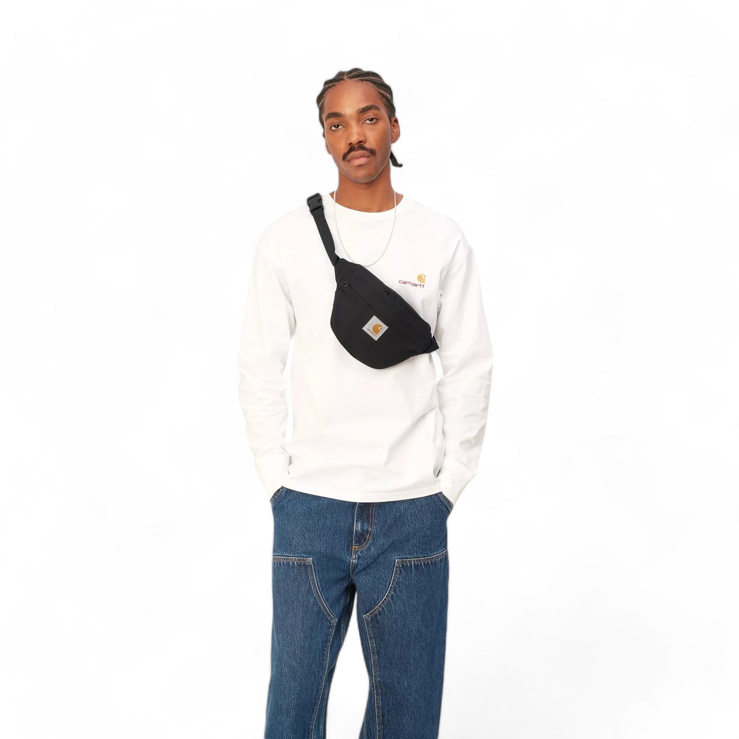 Carhartt Wip Jake Hip Bag - Black Francis Concept