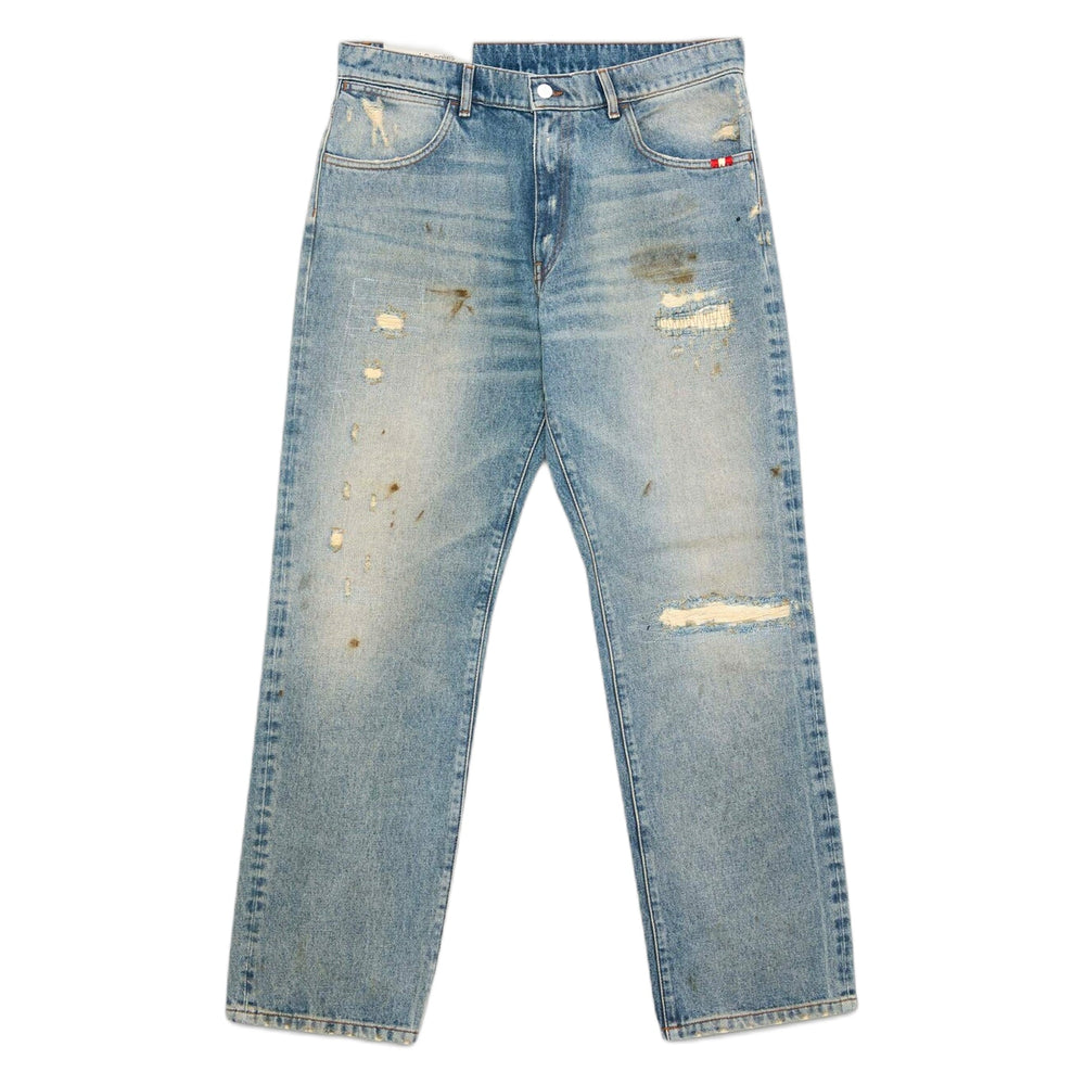 Jeans Amish James Denim - Kurt Wash Denim - Pantaloni di Amish | Francis Concept