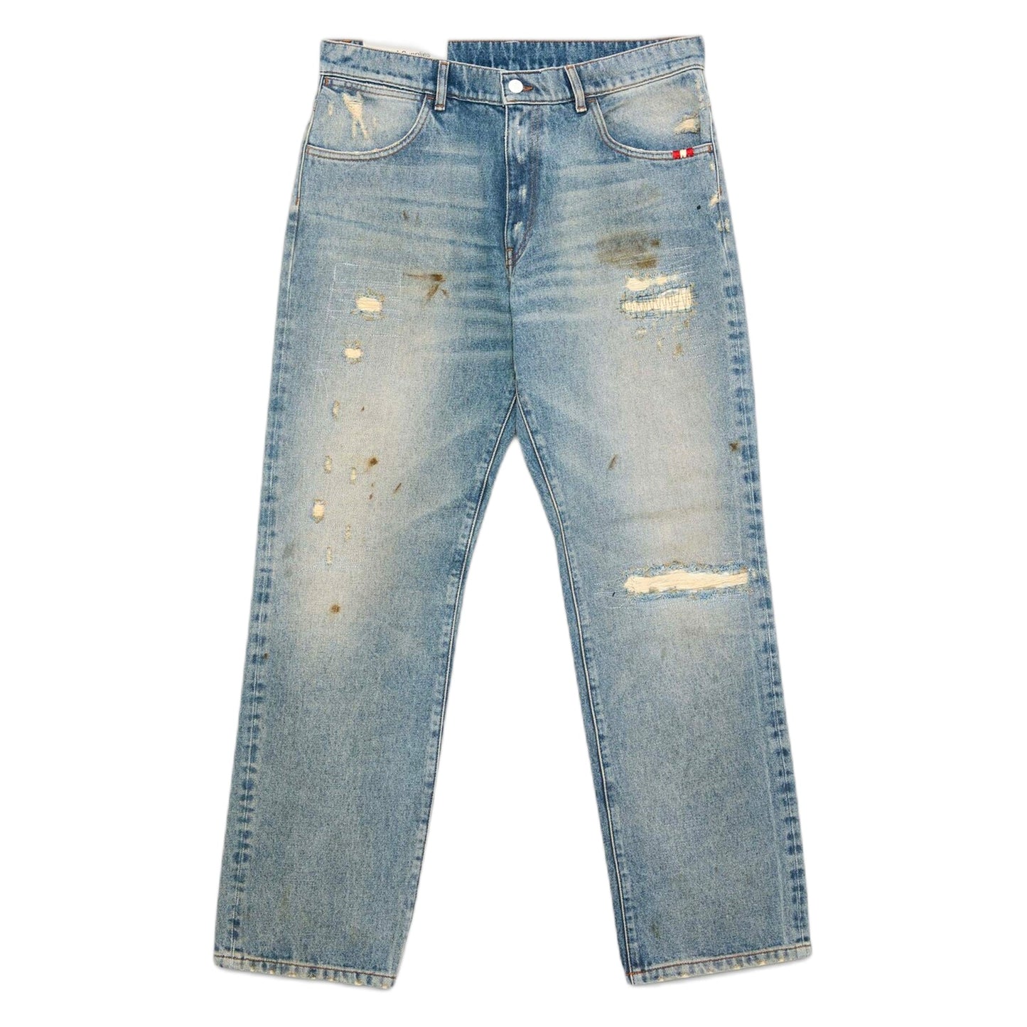 Jeans Amish James Denim - Kurt Wash Denim - Pantaloni di Amish | Francis Concept