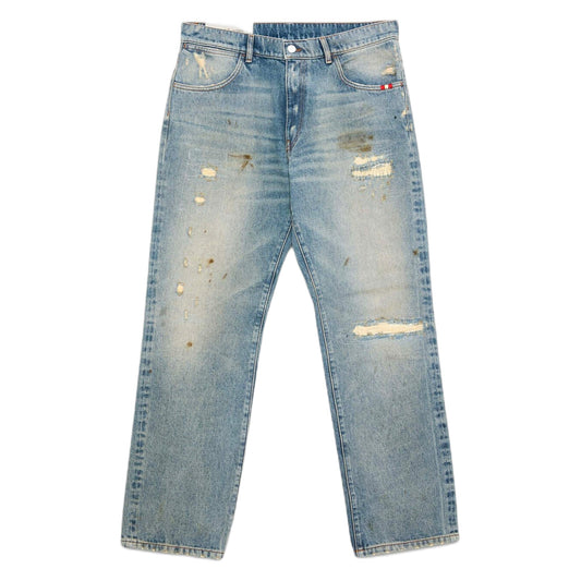 Jeans Amish James Denim - Kurt Wash Denim - Pantaloni di Amish | Francis Concept