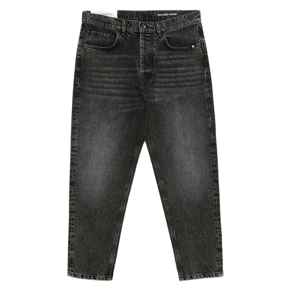 Jeans Amish Jeremiah Denim Black - Black Wash Denim Black - Pantaloni di Amish | Francis Concept