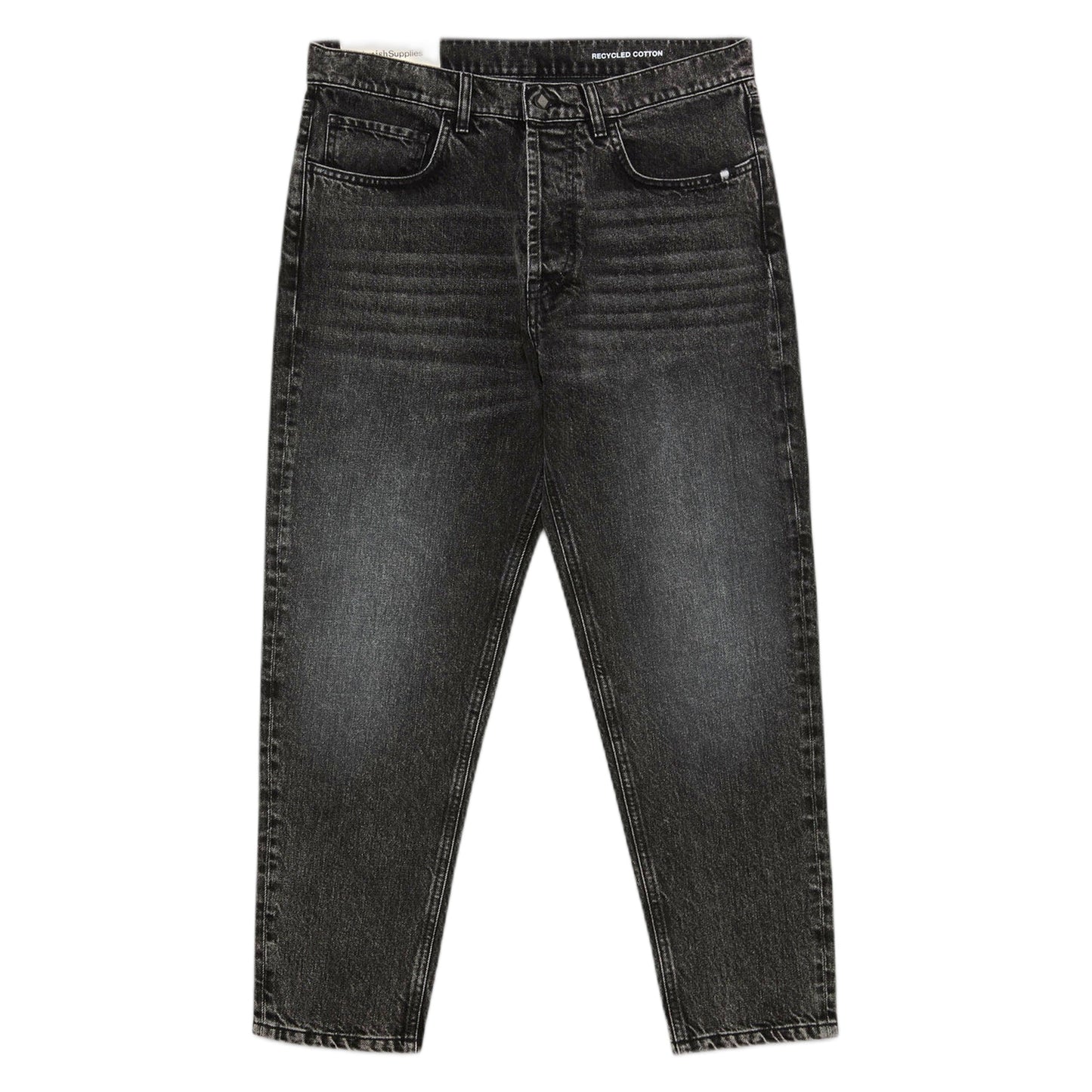 Jeans Amish Jeremiah Denim Black - Black Wash Denim Black - Pantaloni di Amish | Francis Concept