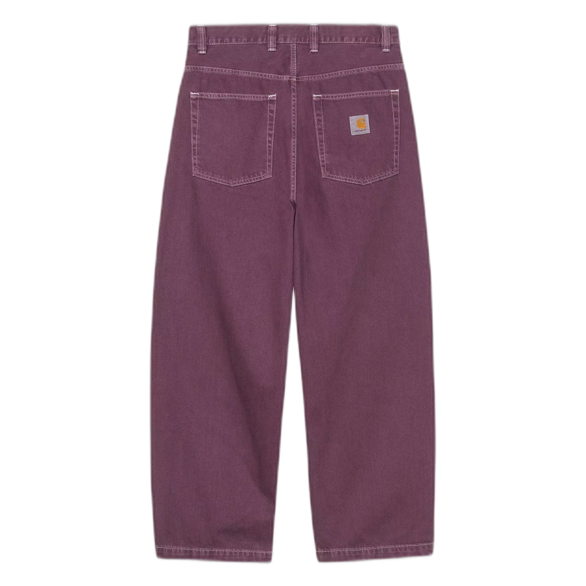 Jeans Carhartt Wip Brandon Pant - Cozy purple stone Dyed - Pantaloni di Carhartt Wip | Francis Concept