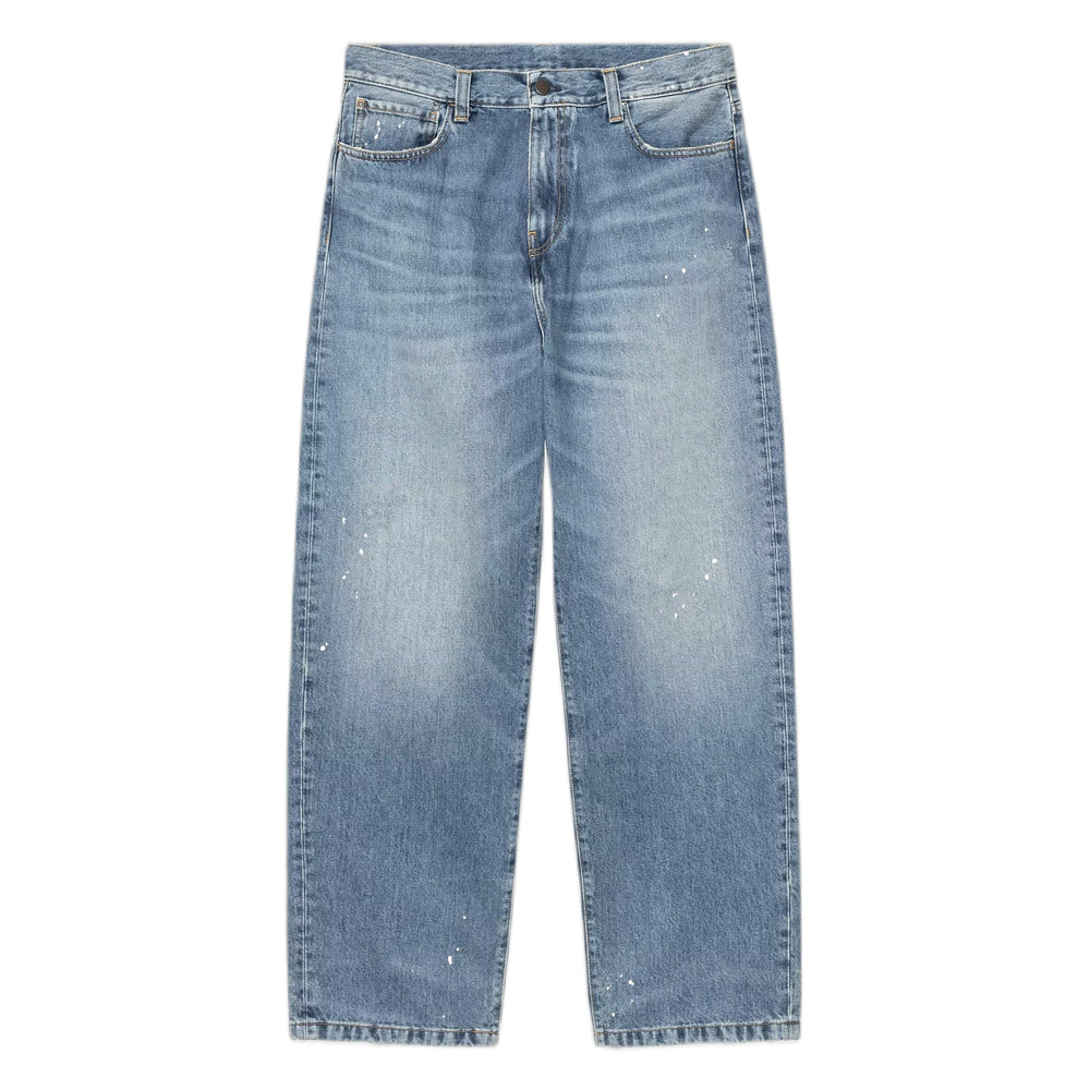 Jeans Carhartt Wip Landon Pant - Blue destroy wash, splatter