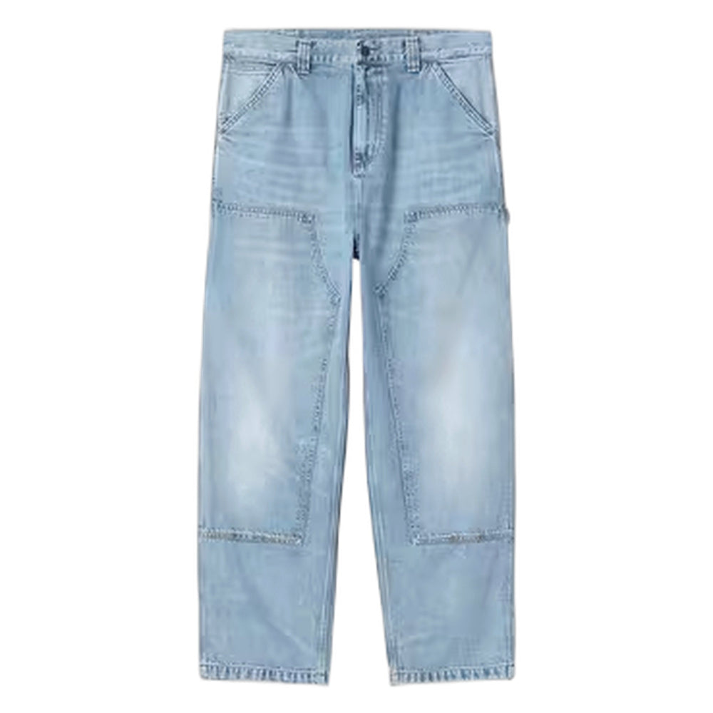 Jeans Carhartt Wip OG Double Knee Pant - Blue Burst Washed - Pantaloni di Carhartt Wip | Francis Concept