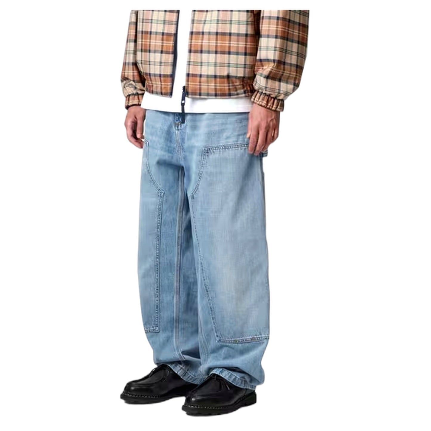 Jeans Carhartt Wip OG Double Knee Pant - Blue Burst Washed - Pantaloni di Carhartt Wip | Francis Concept