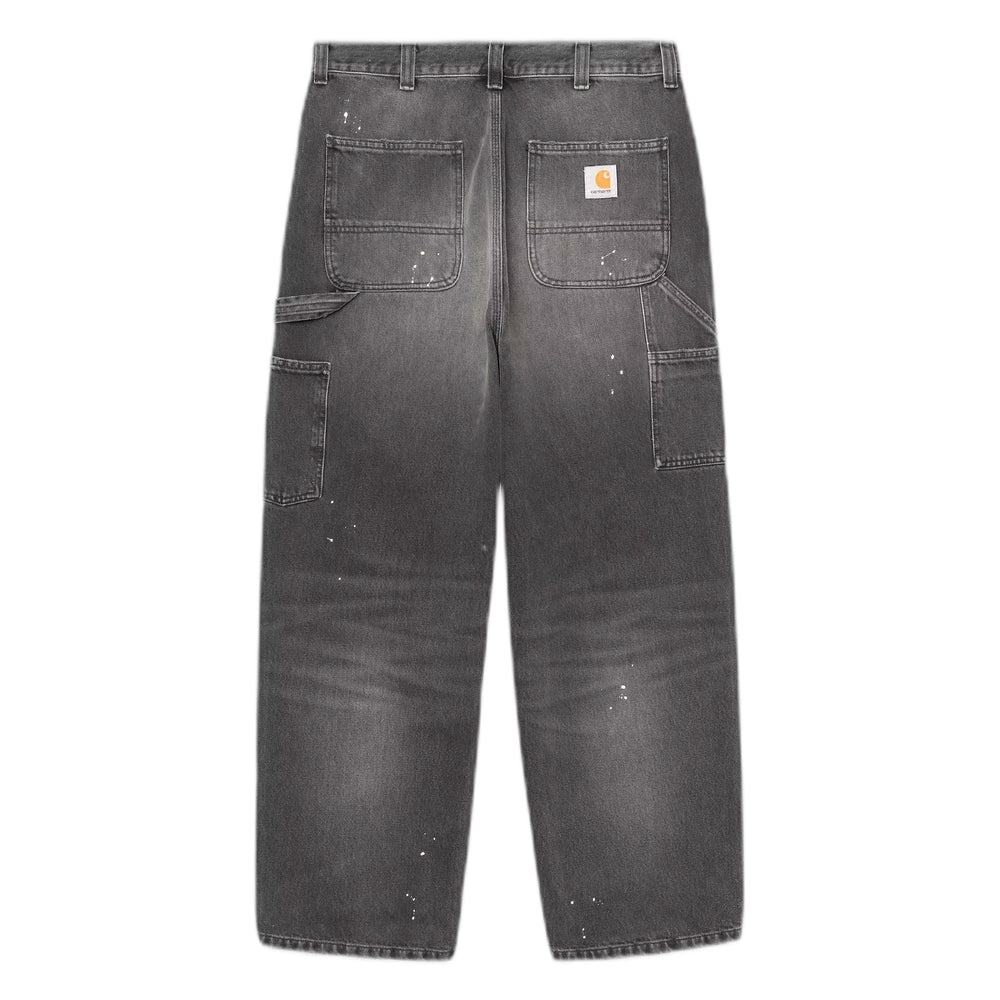 Jeans Carhartt Wip OG Single Knee Pant - Black destroy wash, splatter