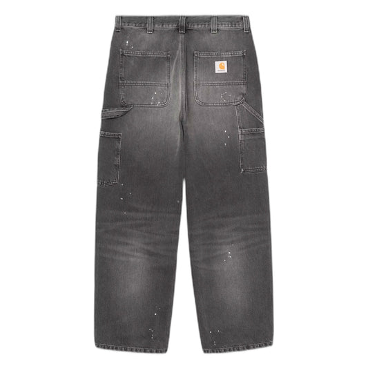 Jeans Carhartt Wip OG Single Knee Pant - Black destroy wash, splatter