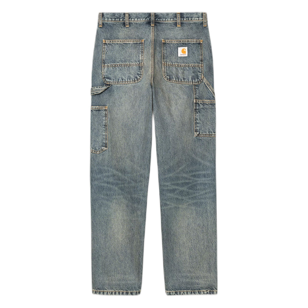 Jeans Carhartt Wip Single Knee Pant - Blue Worn Used Wash - Jeans di Carhartt Wip | Francis Concept