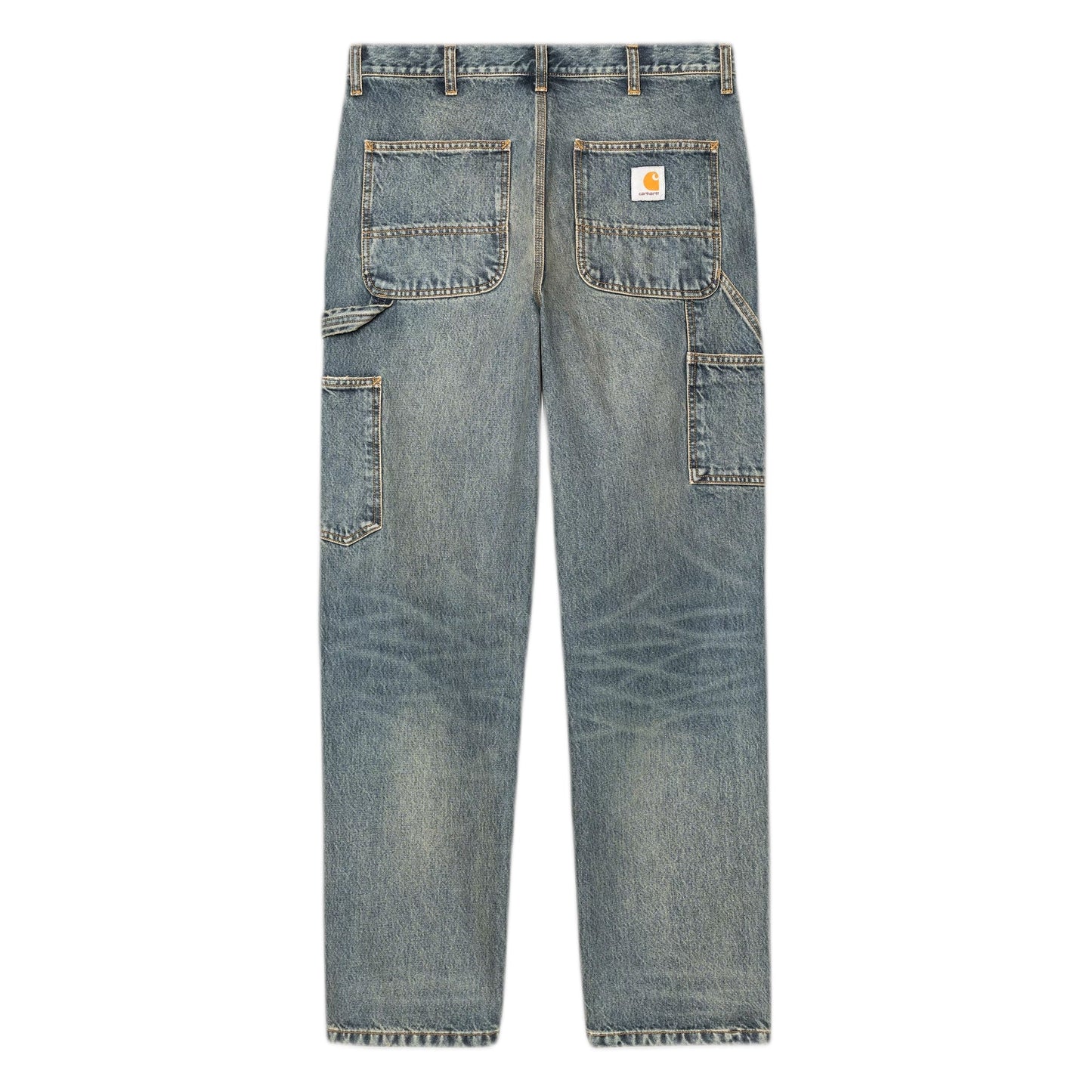 Jeans Carhartt Wip Single Knee Pant - Blue Worn Used Wash - Jeans di Carhartt Wip | Francis Concept
