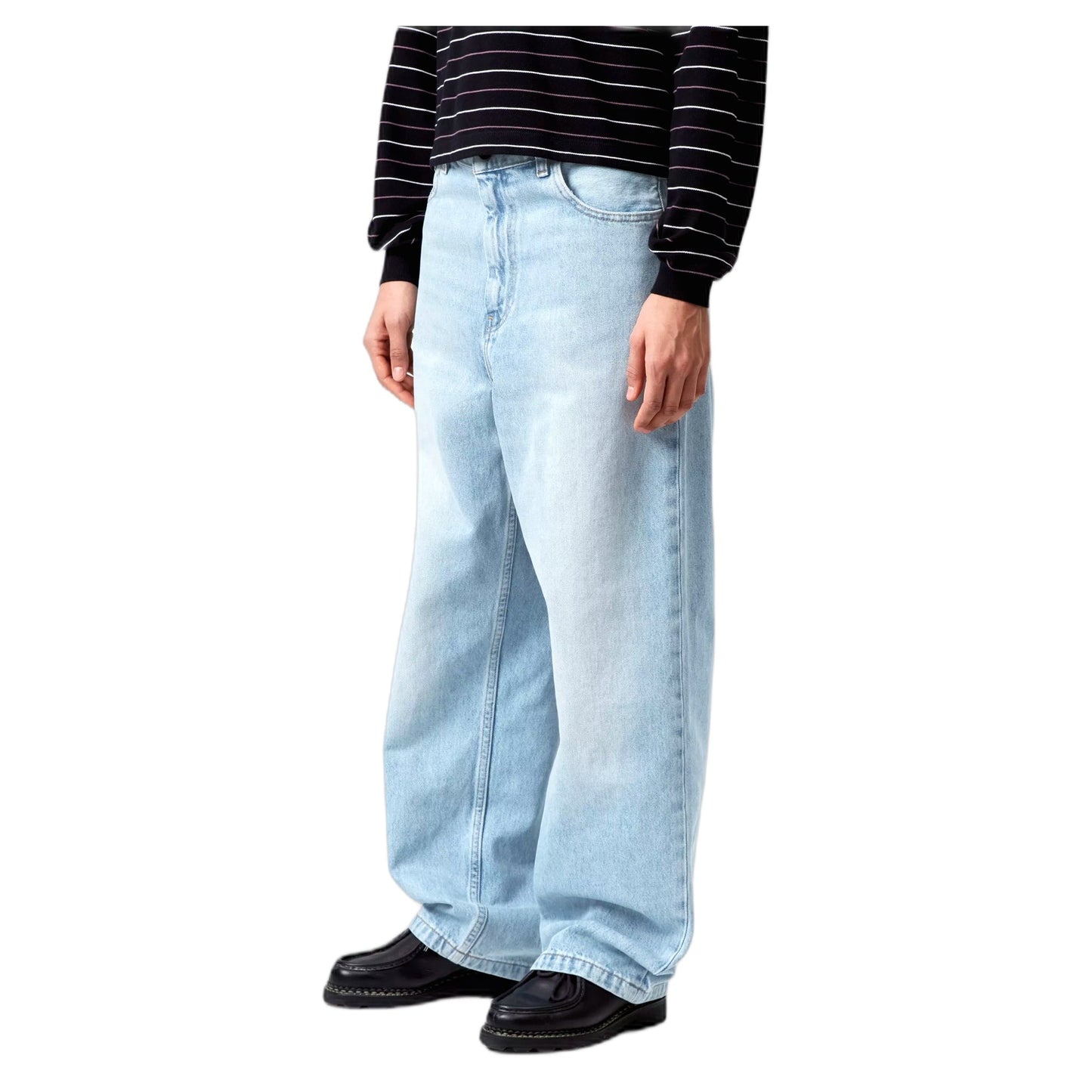 Jeans Carhartt Wip W' Brandon Pant - Blue Heavy Worn Bleached - Pantaloni di Carhartt Wip | Francis Concept