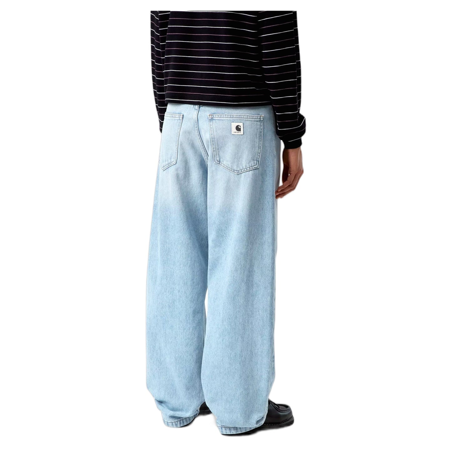 Jeans Carhartt Wip W' Brandon Pant - Blue Heavy Worn Bleached - Pantaloni di Carhartt Wip | Francis Concept