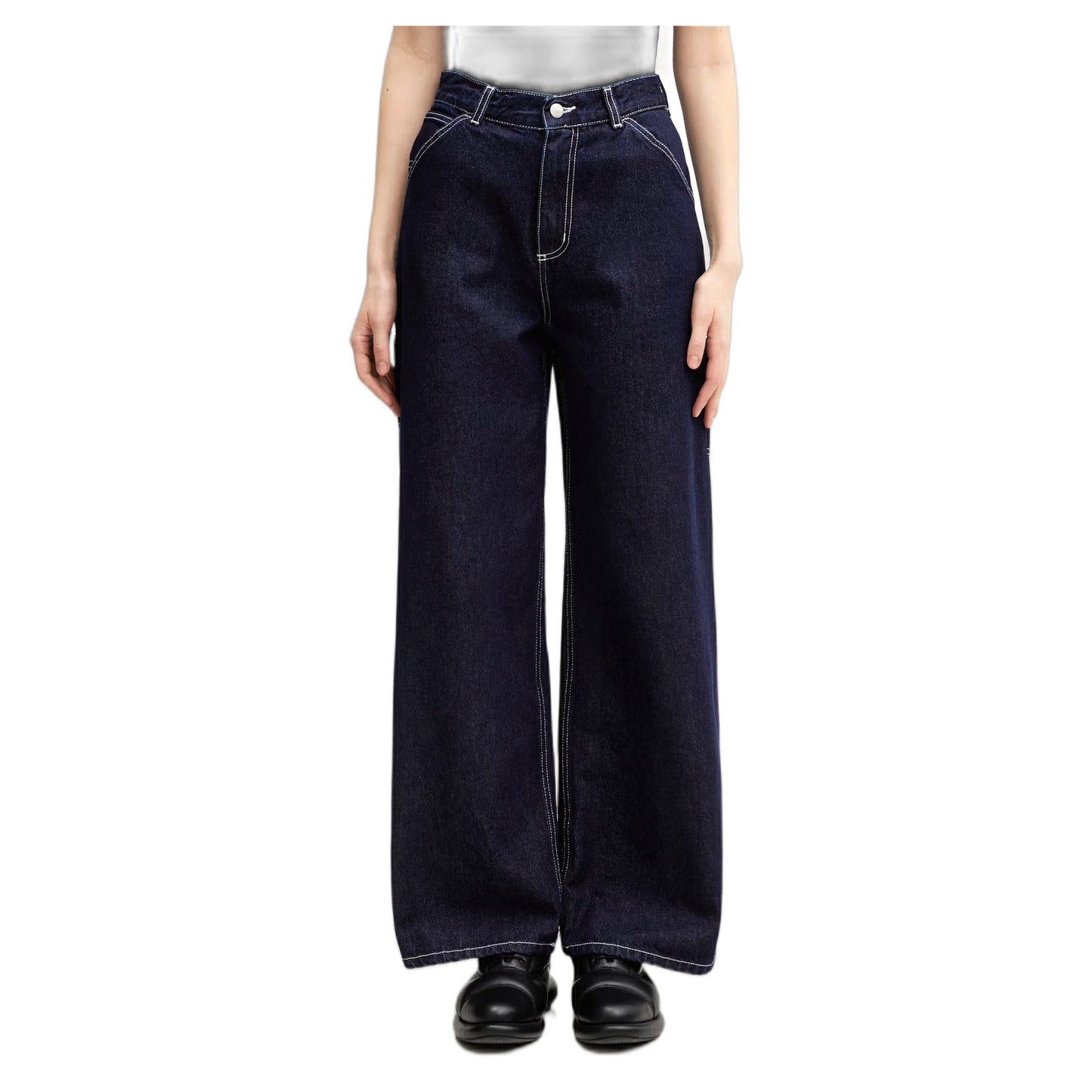 Jeans Carhartt Wip W' Jens Pant - Blue Rinsed-Francis Concept