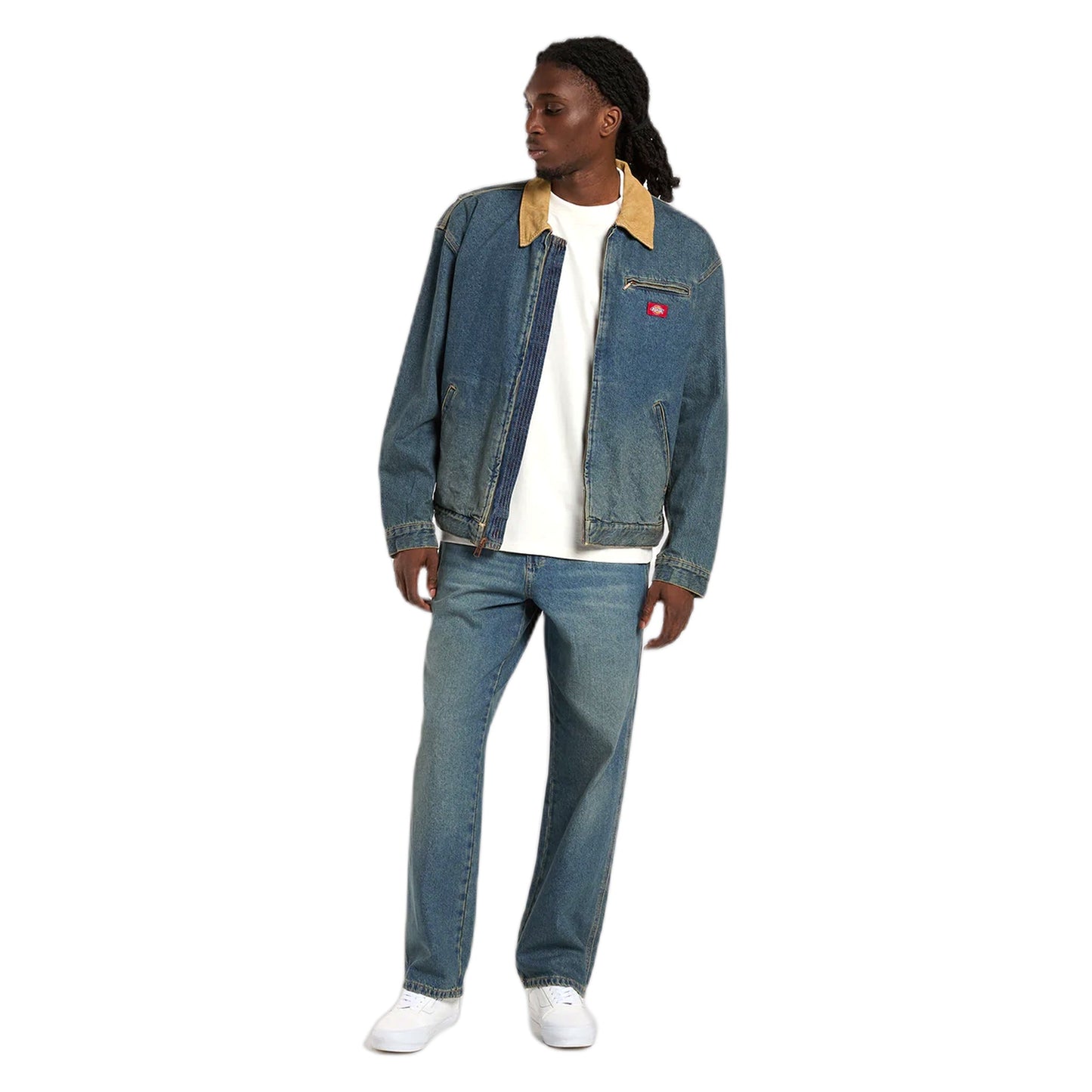Jeans Dickies 958 Baggy Taper Work Jeans - Khaki-Francis Concept
