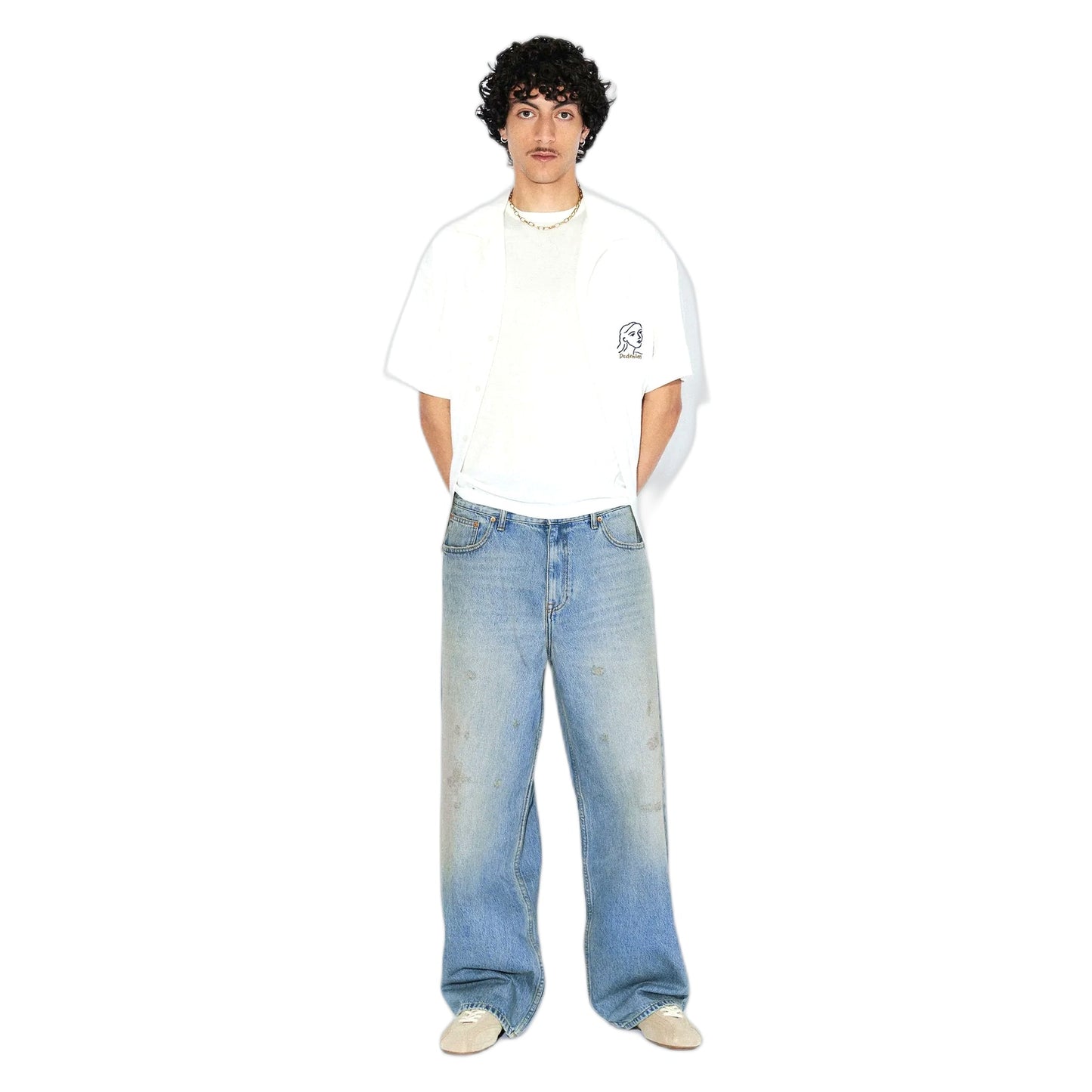 Jeans Dr Denim Cormac - Stream Sky Aged Distress-Francis Concept