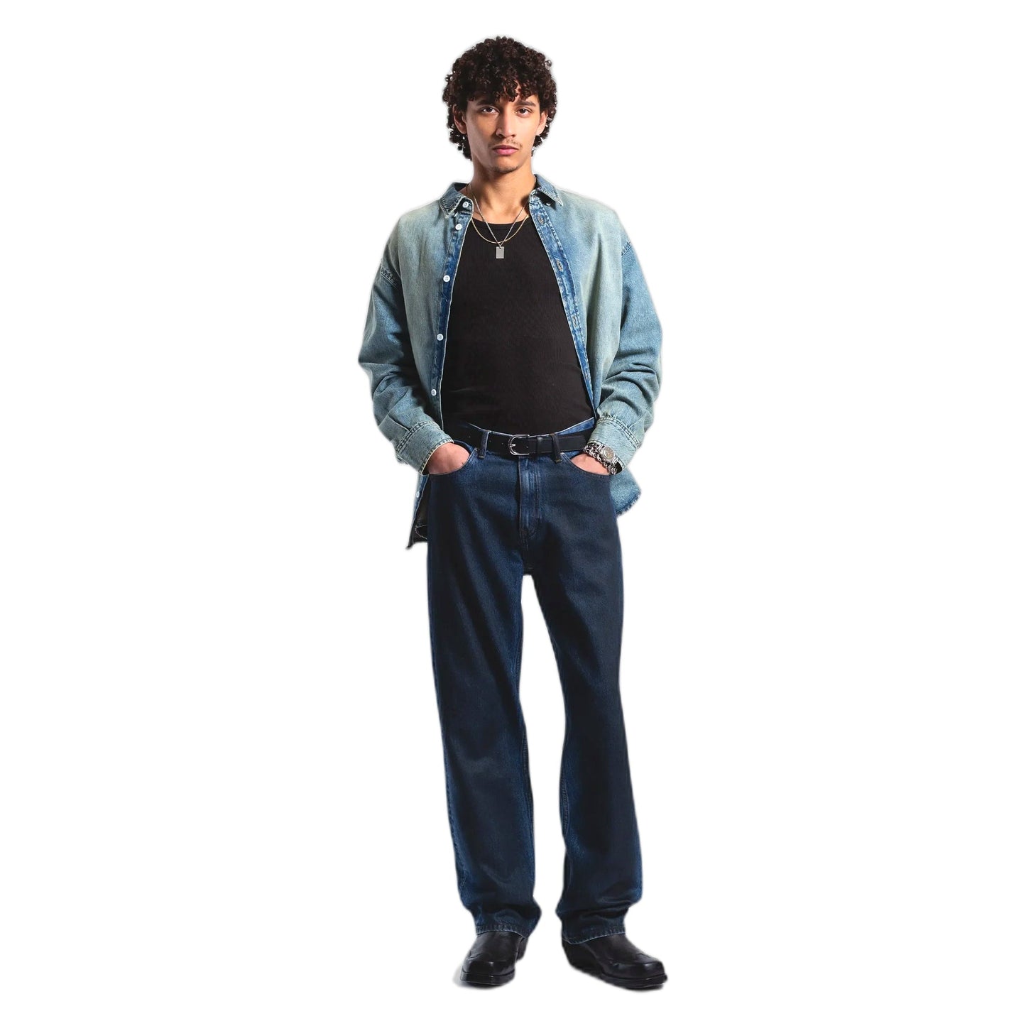 Jeans Dr Denim Omar - Stream Black Coat - Jeans di Dr.Denim | Francis Concept