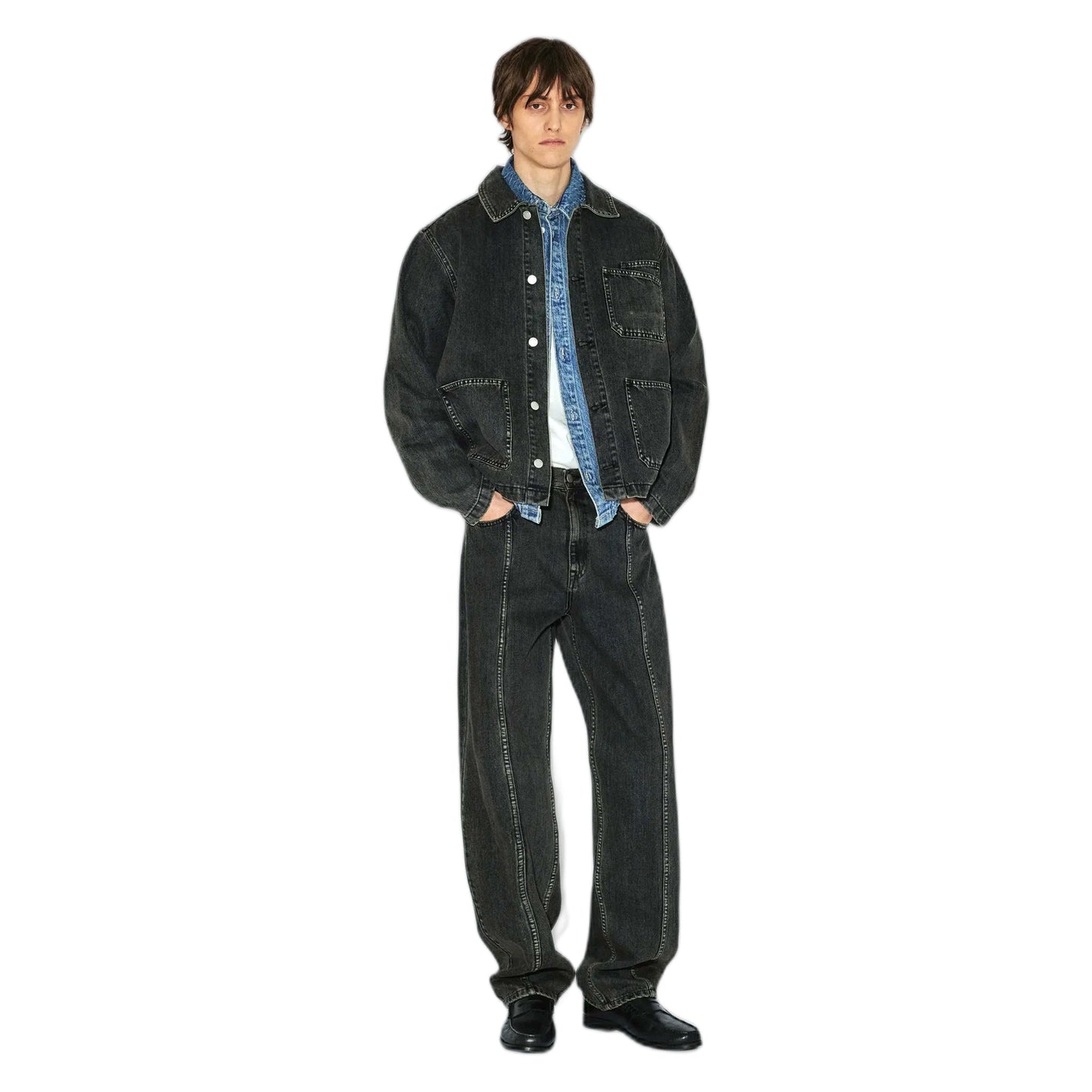 Jeans Dr Denim Ryke Worker - Aged Black-Francis Concept
