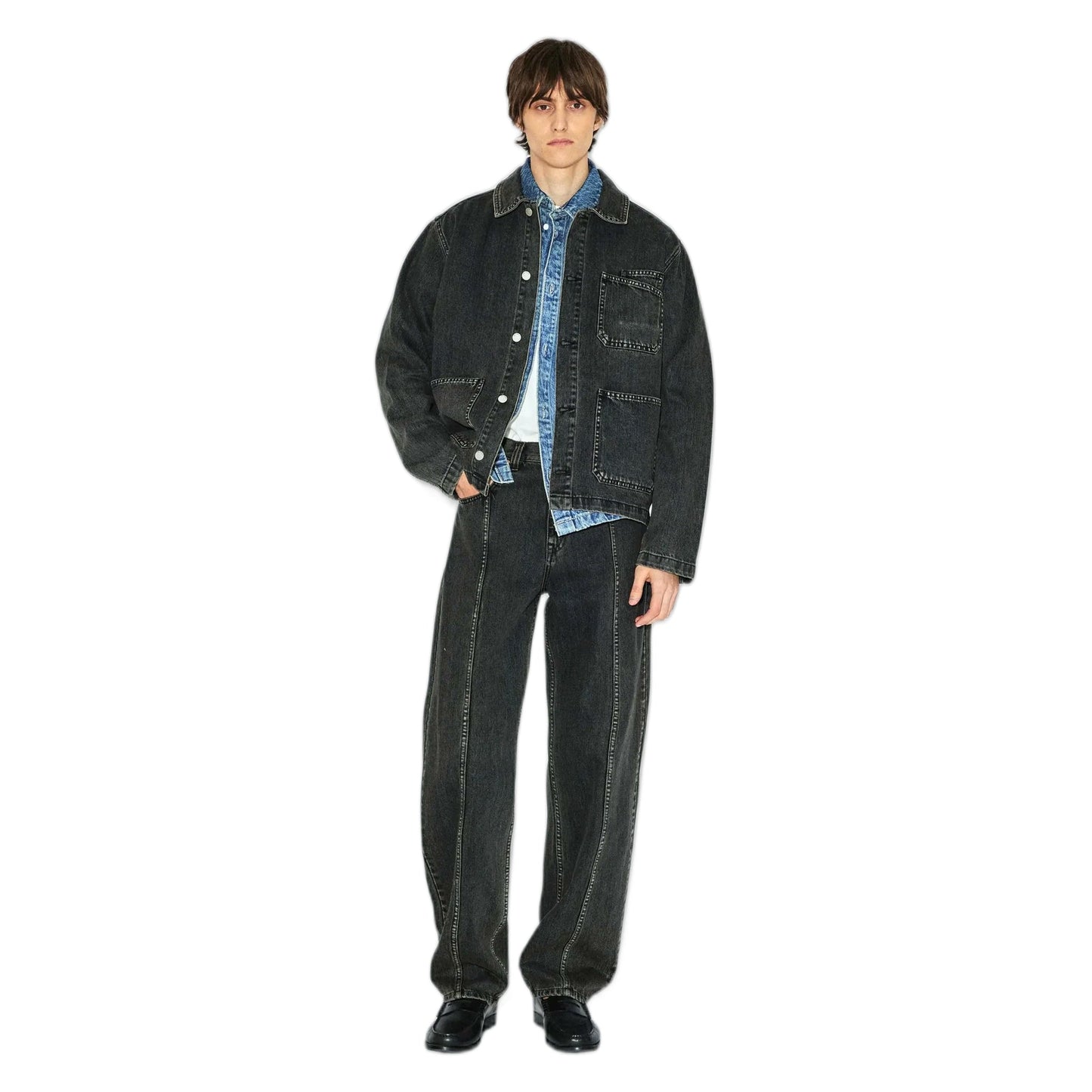 Jeans Dr Denim Ryke Worker - Aged Black-Francis Concept