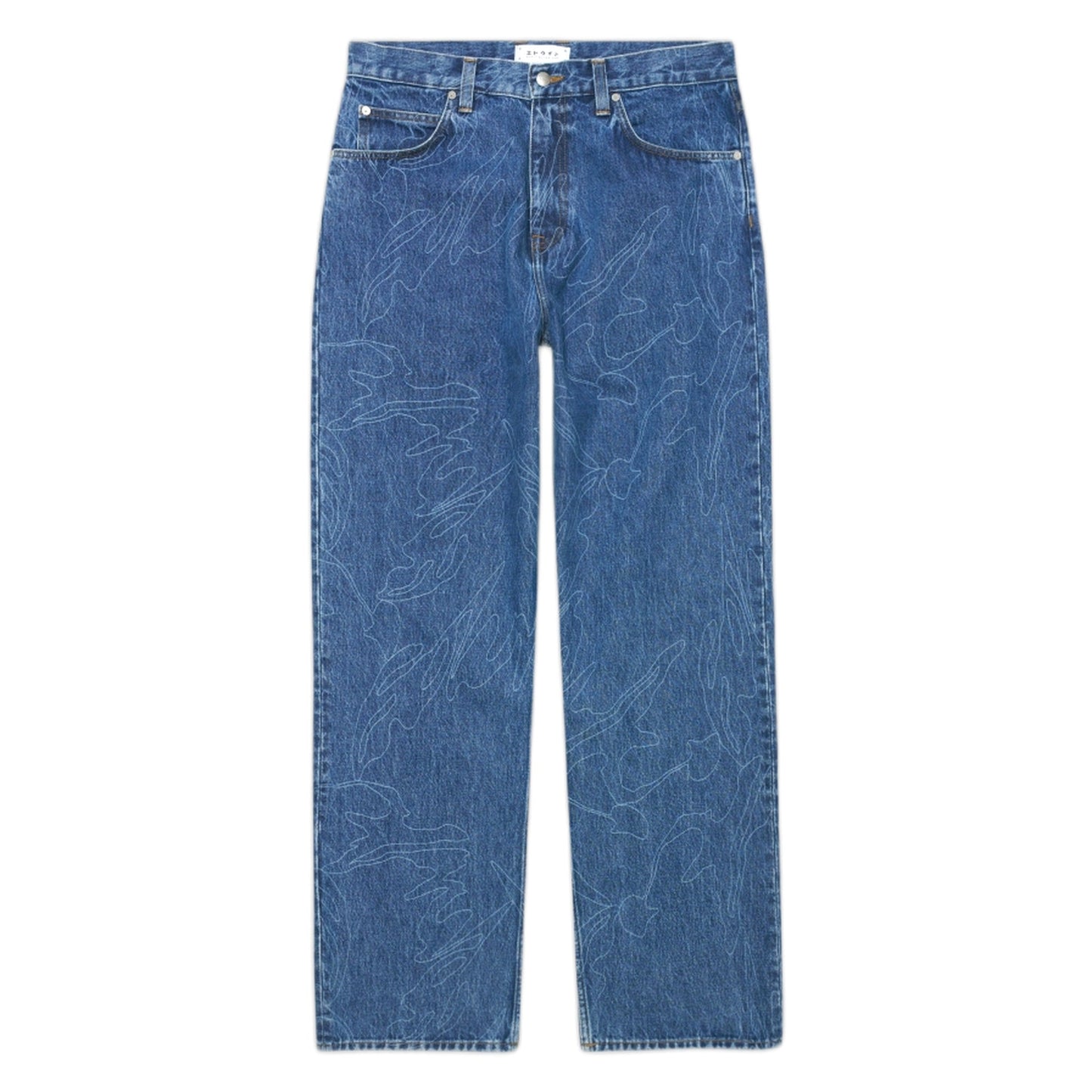 Jeans Edwin Shizuku Matrix Pant - Aol Mid Stone Wash-Francis Concept