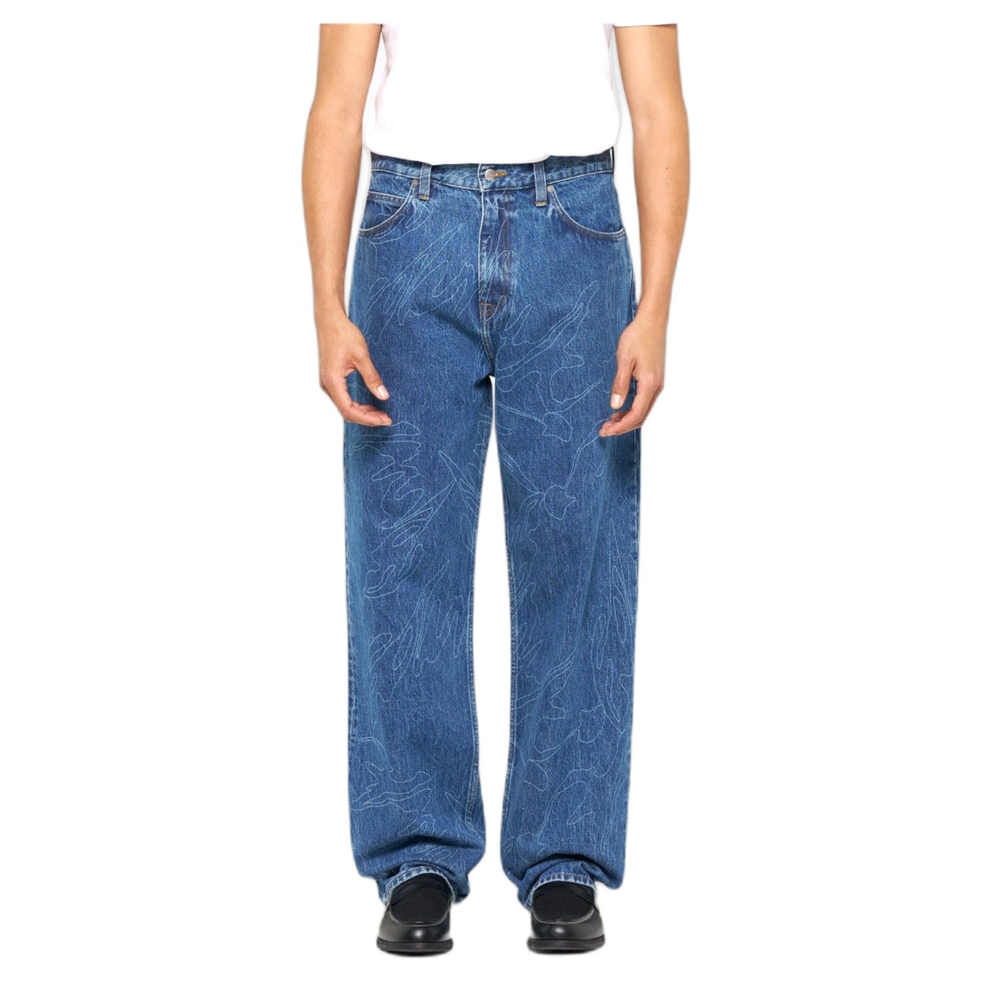 Jeans Edwin Shizuku Matrix Pant - Aol Mid Stone Wash-Francis Concept
