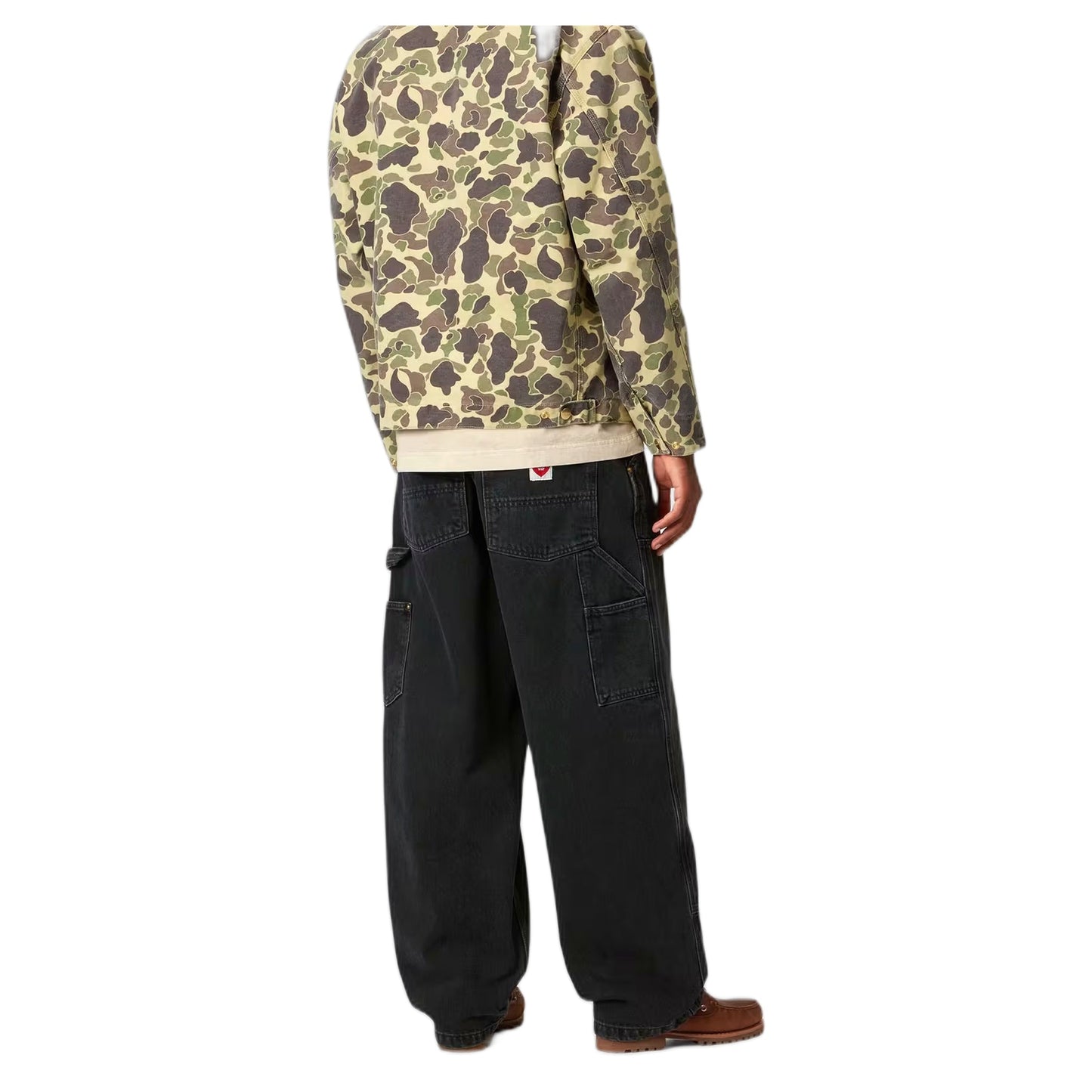 Jeans Nash Double Knee Pant - Black Stone Washed - Pantaloni di Carhartt Wip | Francis Concept