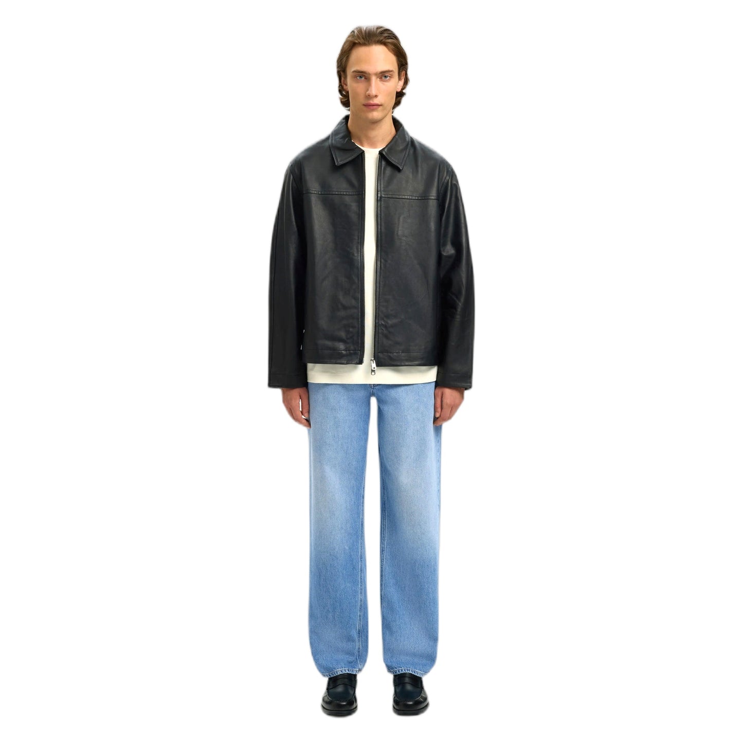 Jeans Selected Homme 220 Loose Ben Kori jeans - Light Blue Denim