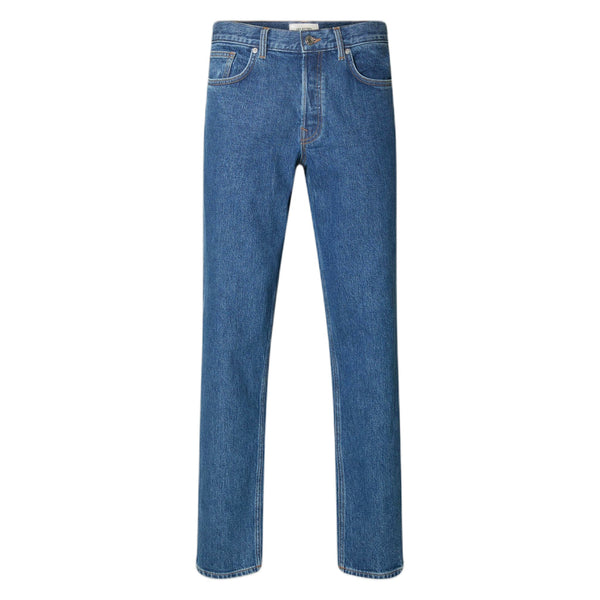 Jeans Selected Homme Regular Tapered Ben Kori - Medium Blue Denim - Pantaloni di Selected Homme | Francis Concept