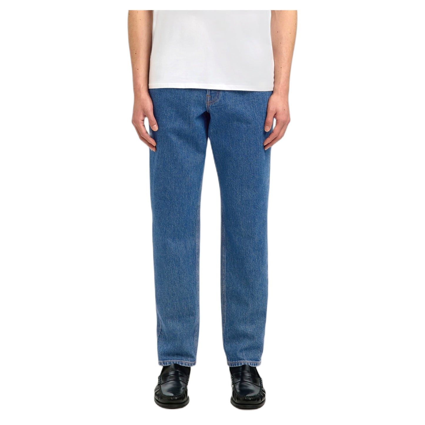 Jeans Selected Homme Regular Tapered Ben Kori - Medium Blue Denim - Pantaloni di Selected Homme | Francis Concept