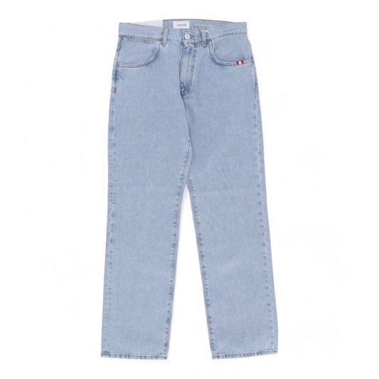 Jeans Uomo Amish Supllies James - Denim Bleached - Pantaloni di Amish | Francis Concept