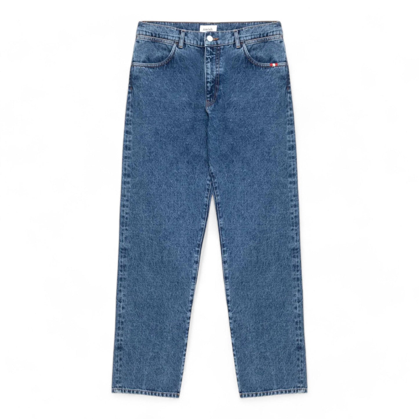 Jeans Uomo Amish Supplies James - Denim Stone Wash - Pantaloni di Amish | Francis Concept
