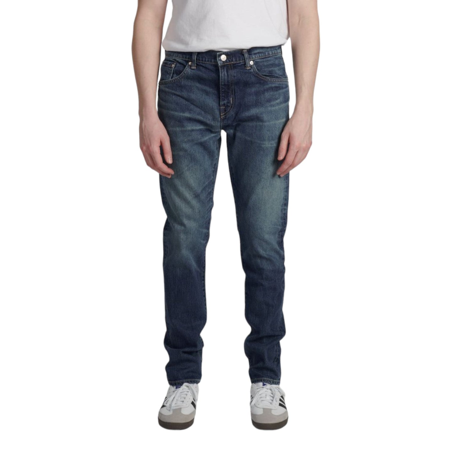 Jeans Uomo Edwin Slim Tapared - Blu Light Used - Pantaloni di Edwin | Francis Concept
