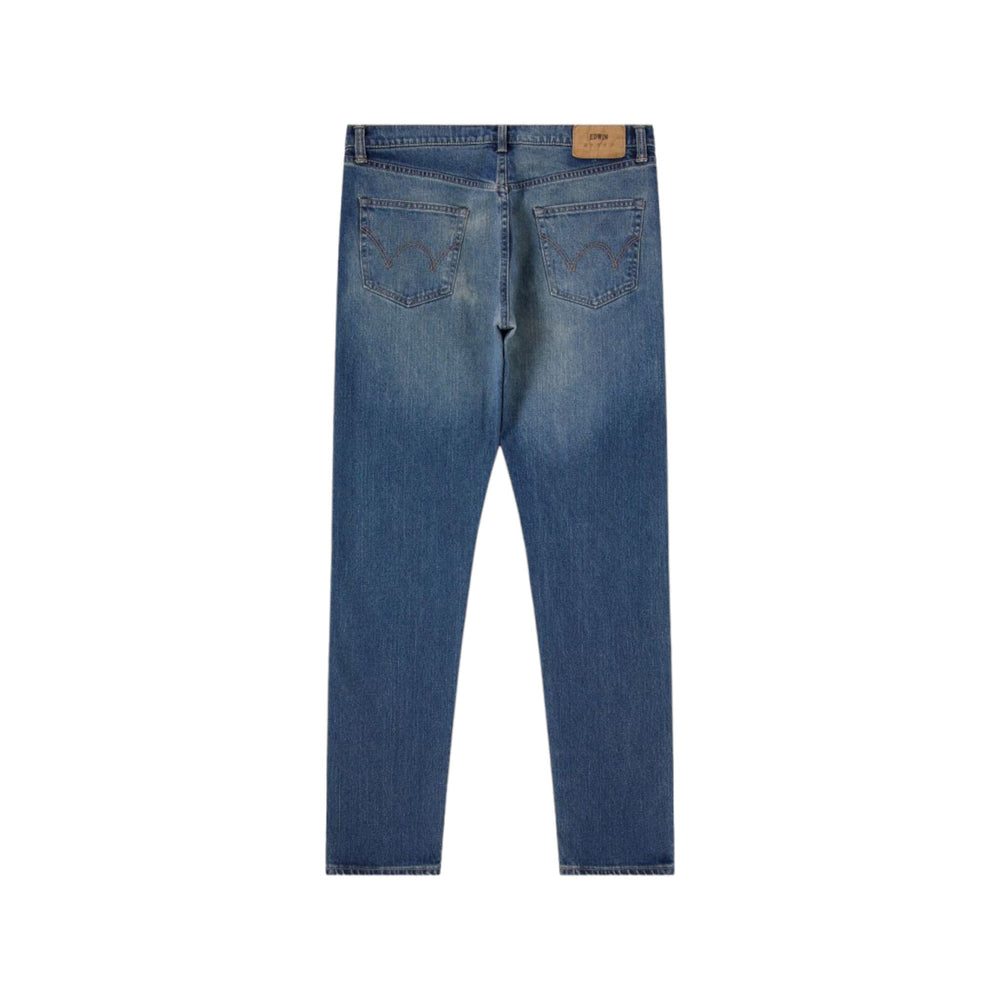 Jeans Uomo Edwin Slim Tapared - Blu Light Used - Pantaloni di Edwin | Francis Concept