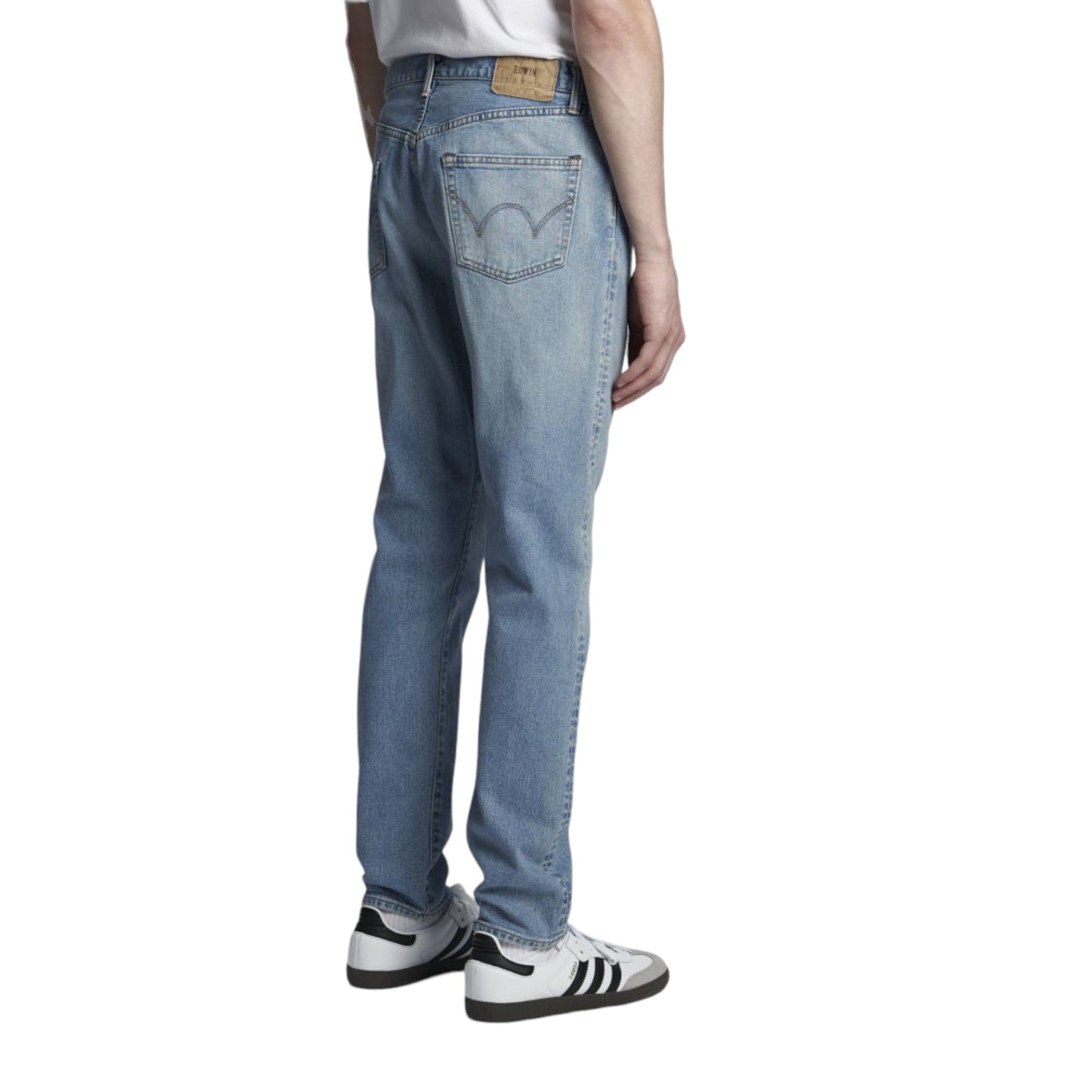 Jeans Uomo Edwin Slim Tapared - BluLight Used - Pantaloni di Edwin | Francis Concept